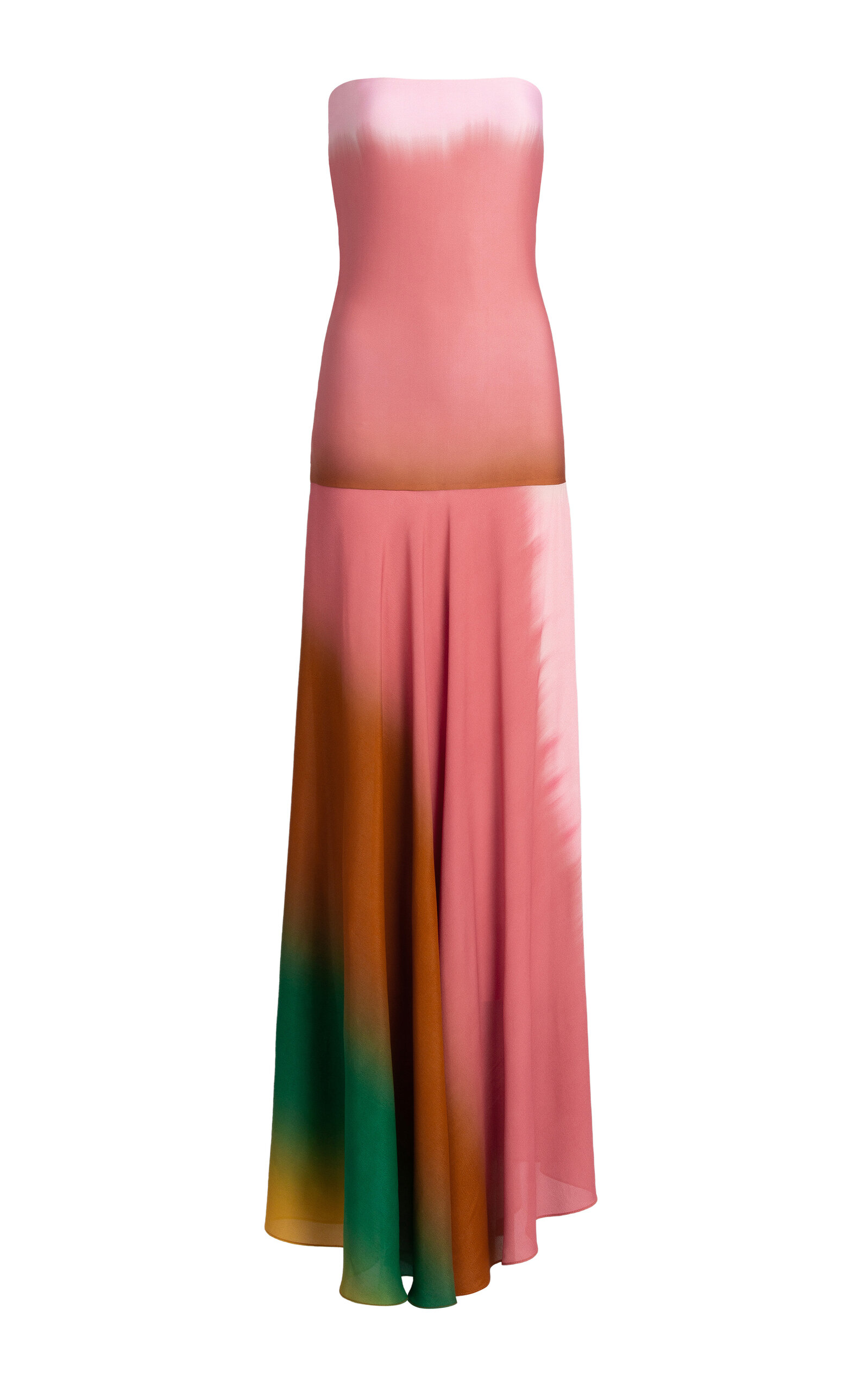 Silvia Tcherassi Inari Strapless Jersey Maxi Dress - Multi