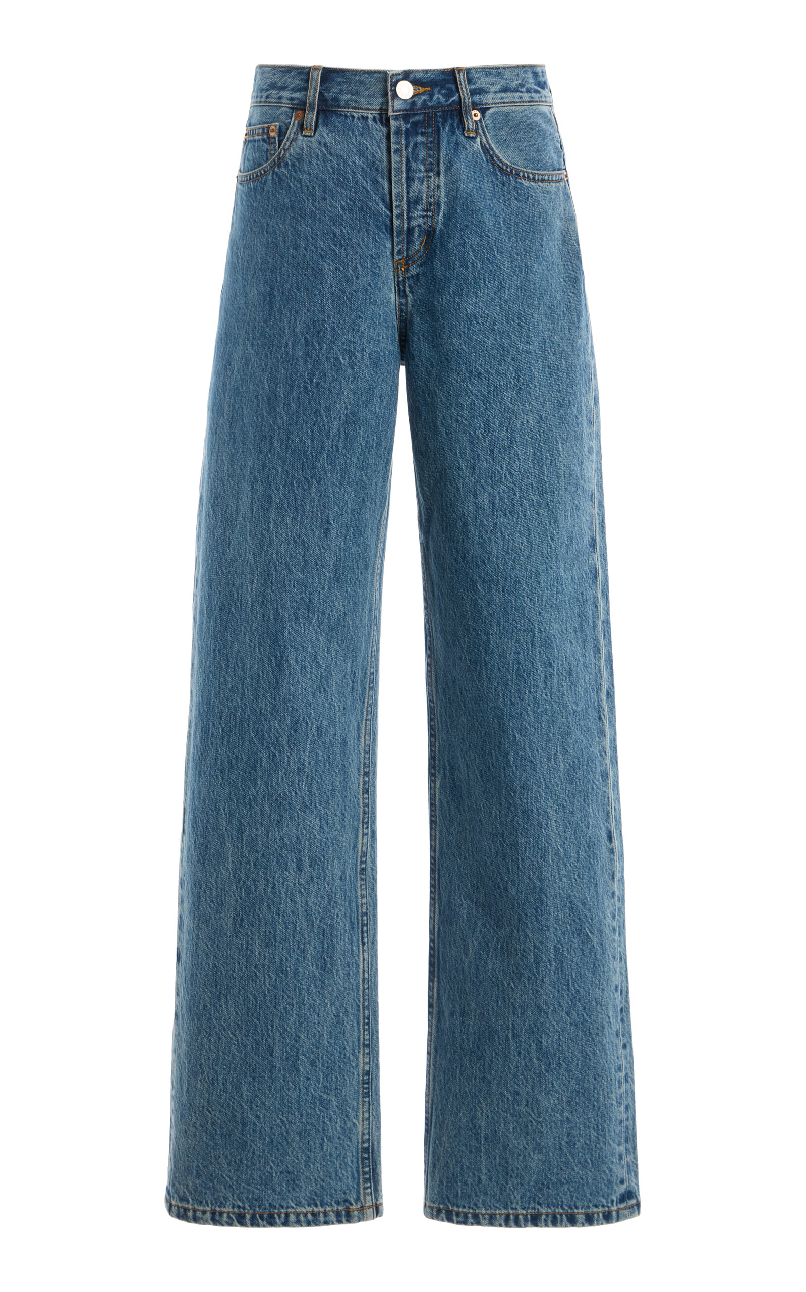 Still Here Everyday Mid-Rise Straight-Leg Jeans