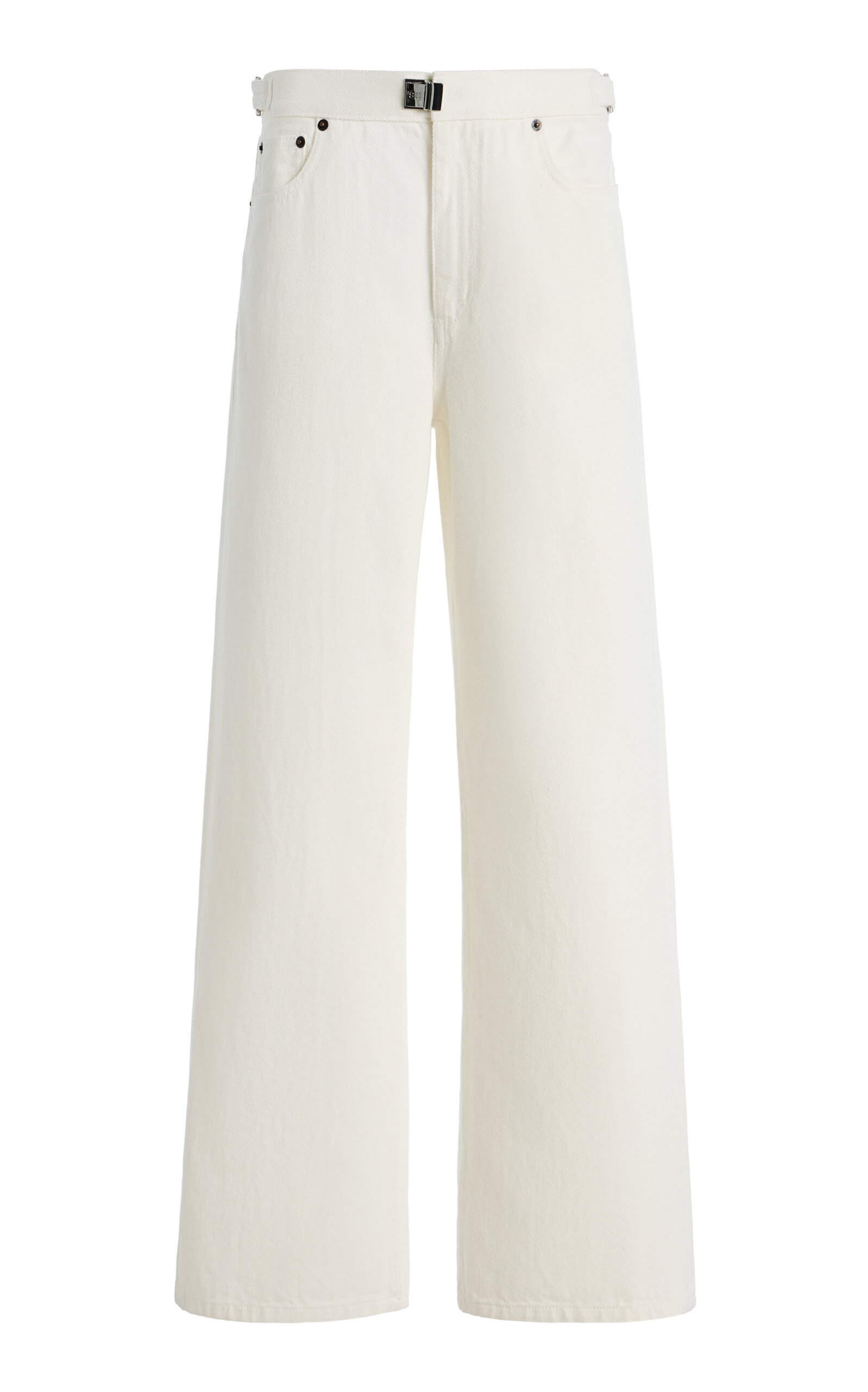 Still Here Buckle Mid-Rise Jeans