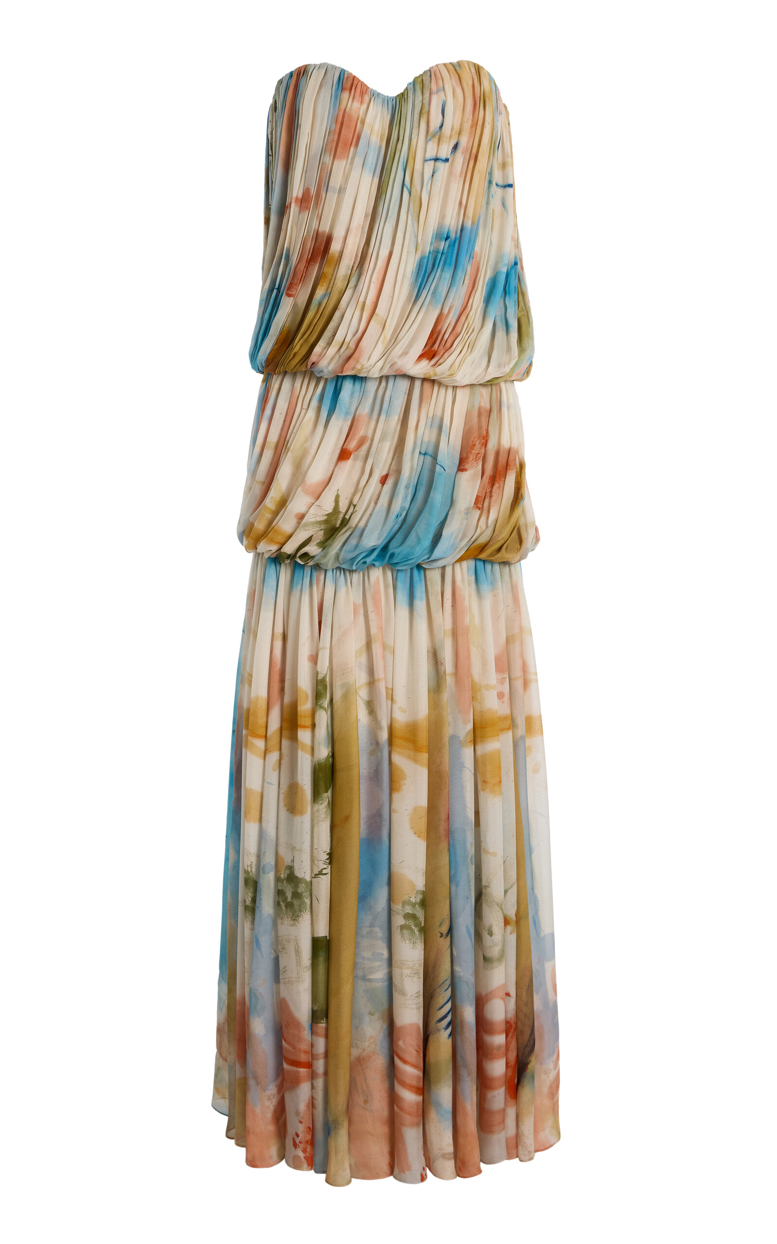 Ulla Johnson Reverie Strapless Silk Gown