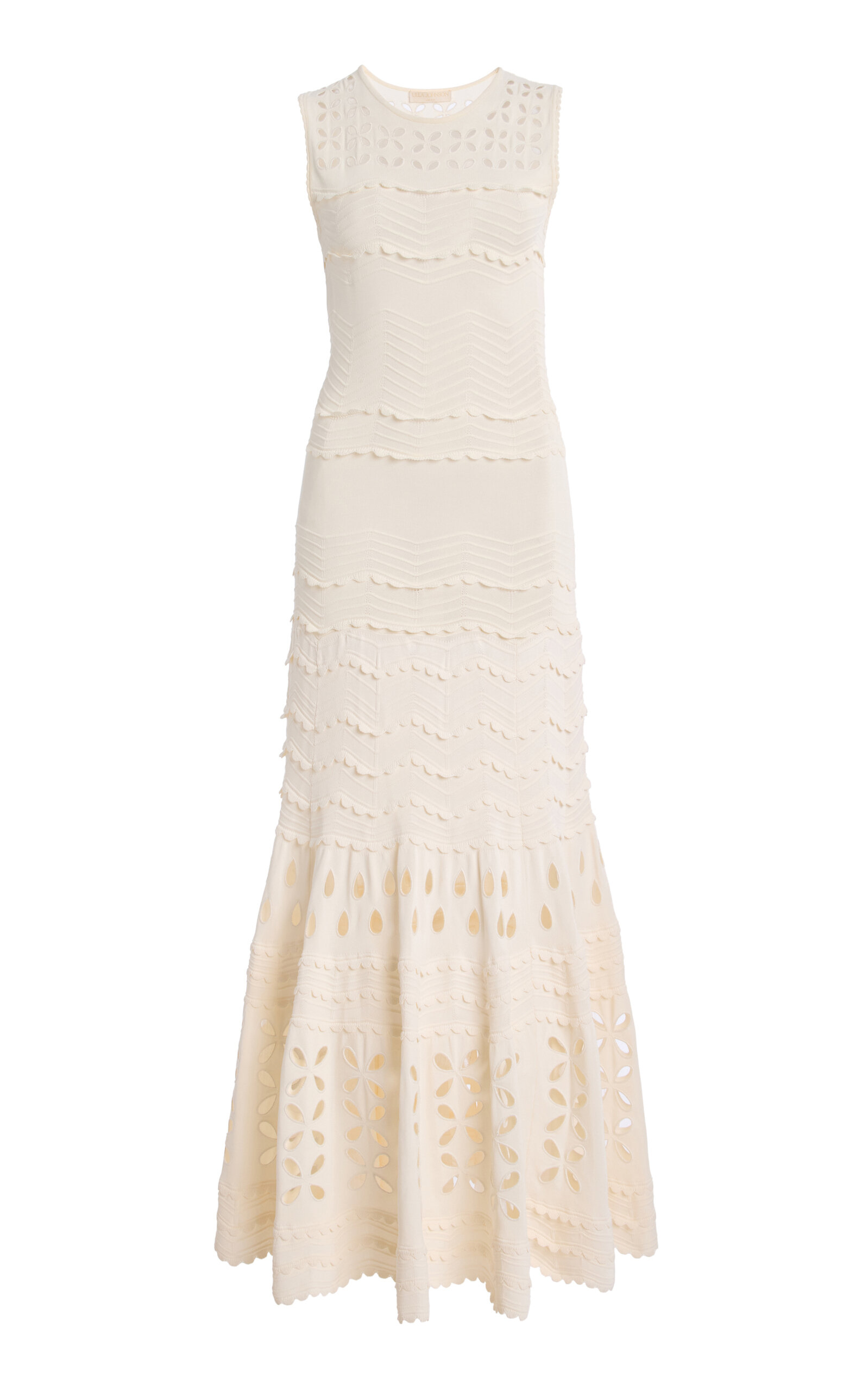 Ulla Johnson Lakshmi Cutout Maxi Dress - White - XL