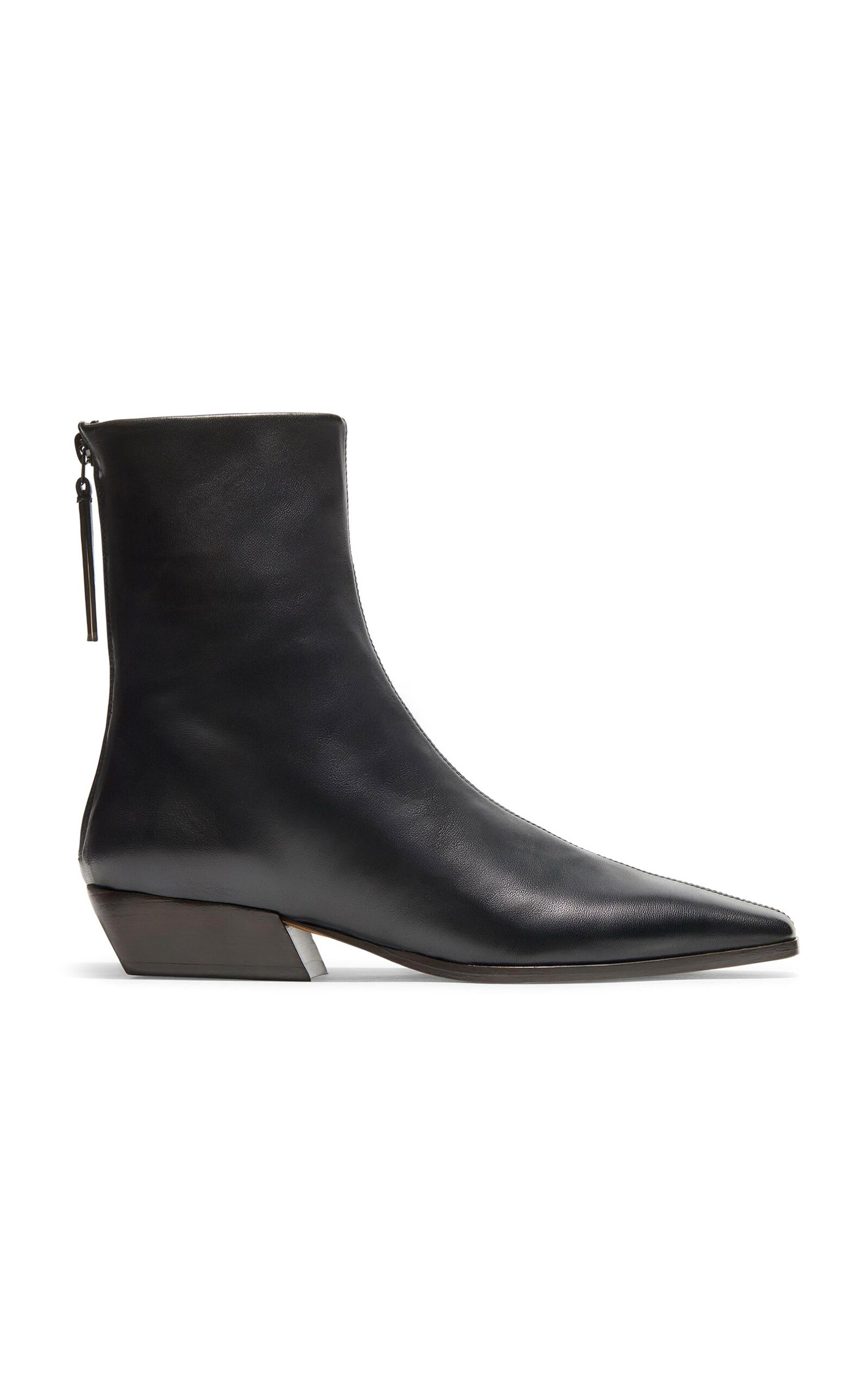 Emme Parsons Minori Leather Ankle Boots - Moda Operandi