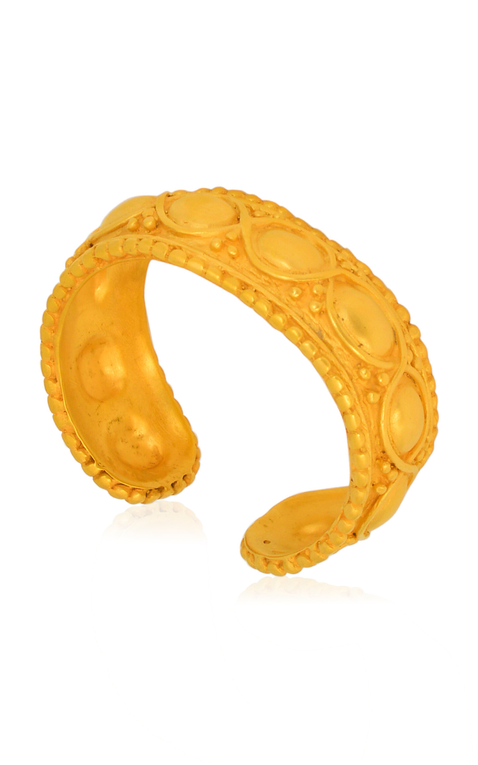 Cano Chaska 24k Gold-plated Cuff In Gold