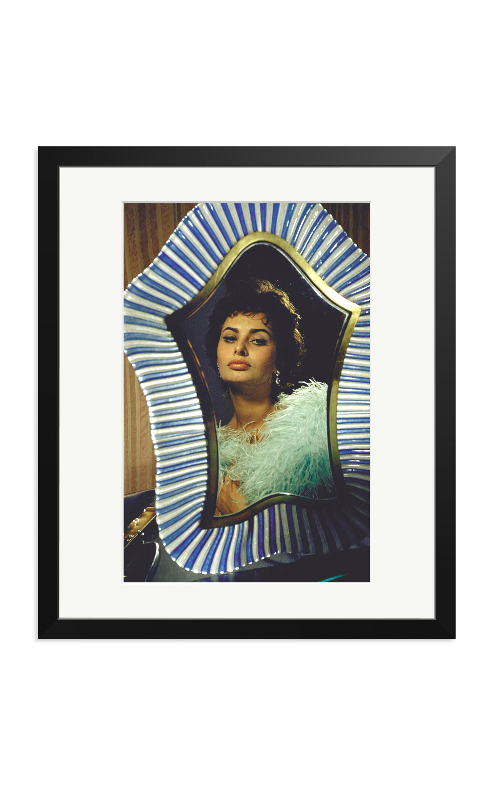 Sonic Editions Sophia's Reflection Framed Photography Print - Multi