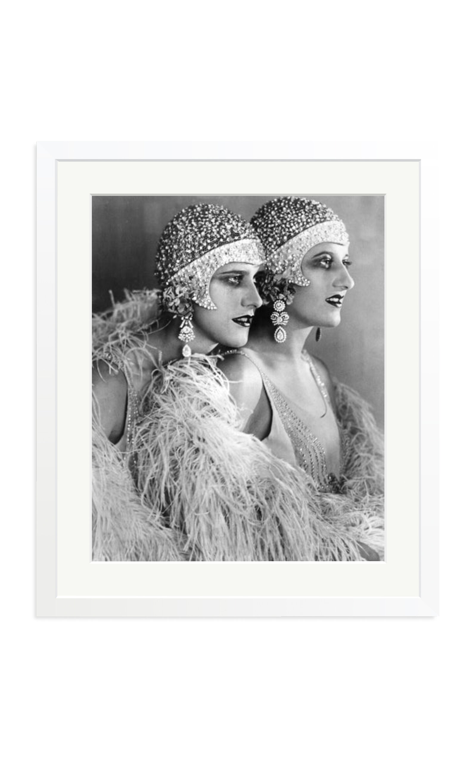 Sonic Editions The Rowe Sisters Framed Photography Print In White
