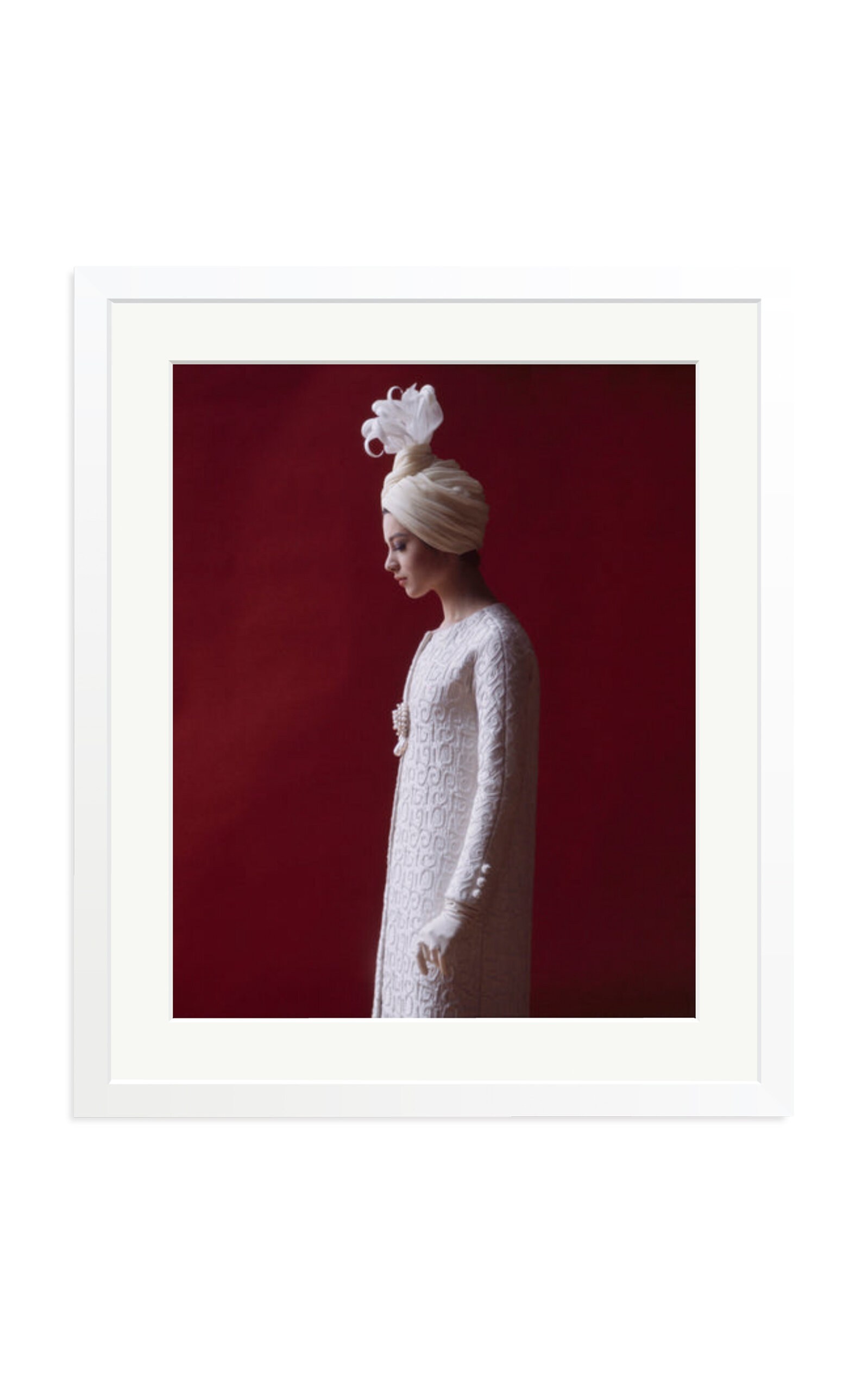 Sonic Editions The YSL Model; 1962 Framed Photography Print - Multi