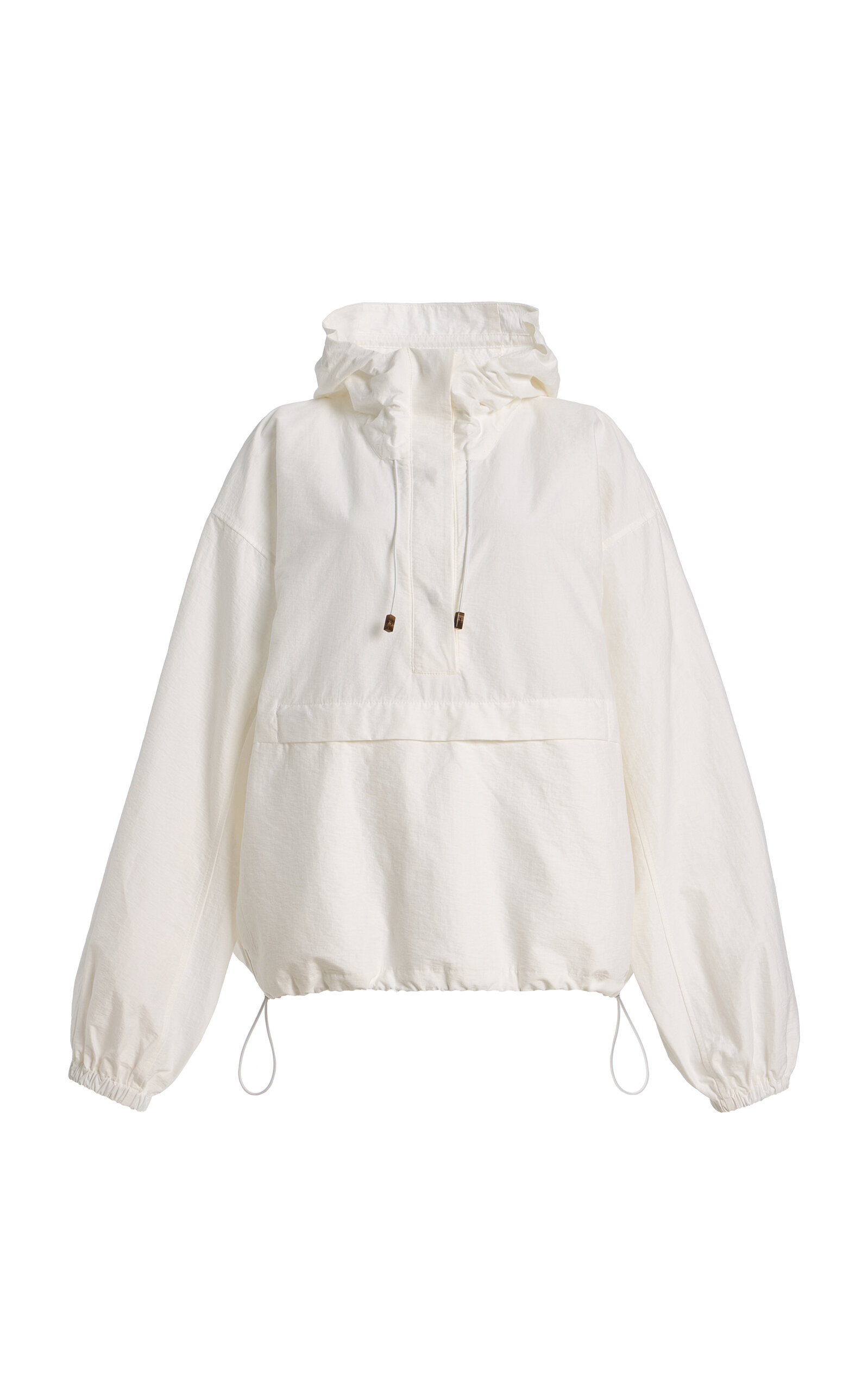 Róhe Textured Cotton-Blend Anorak