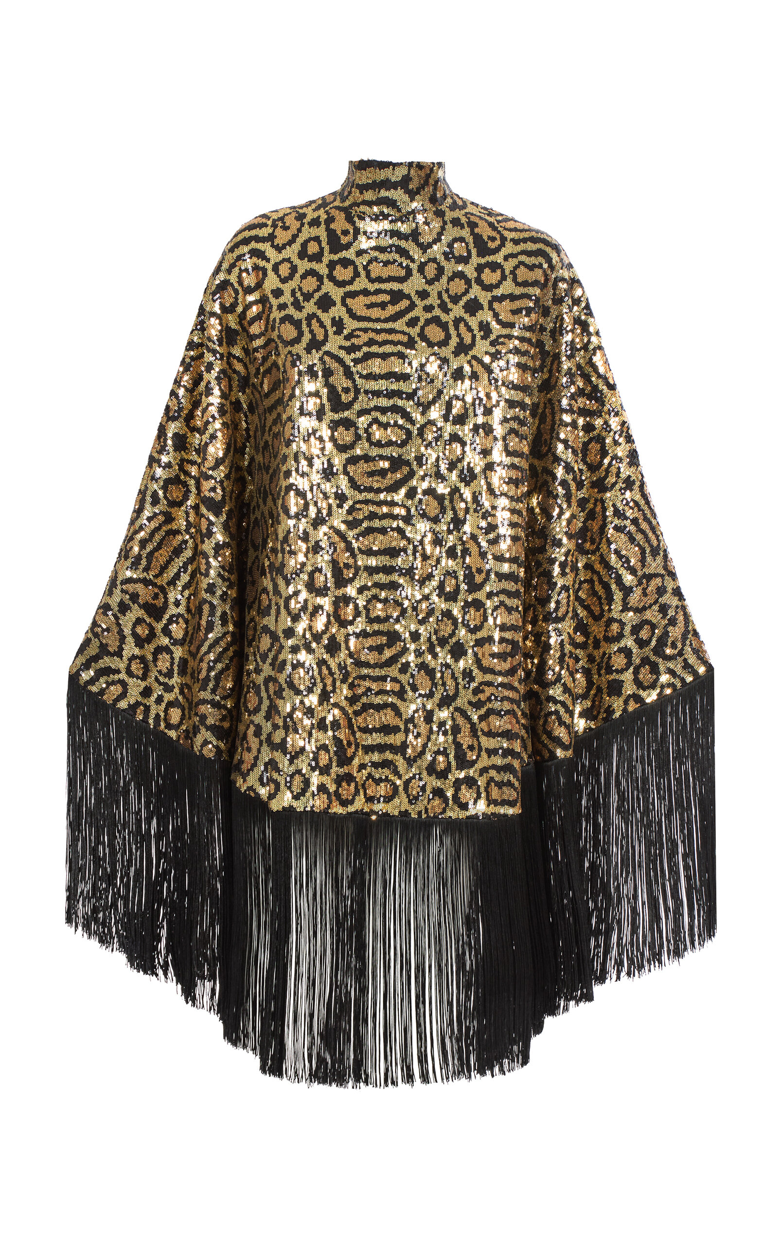 Taller Marmo Vegas Metallic Animal Print Kaftan In Animal Print
