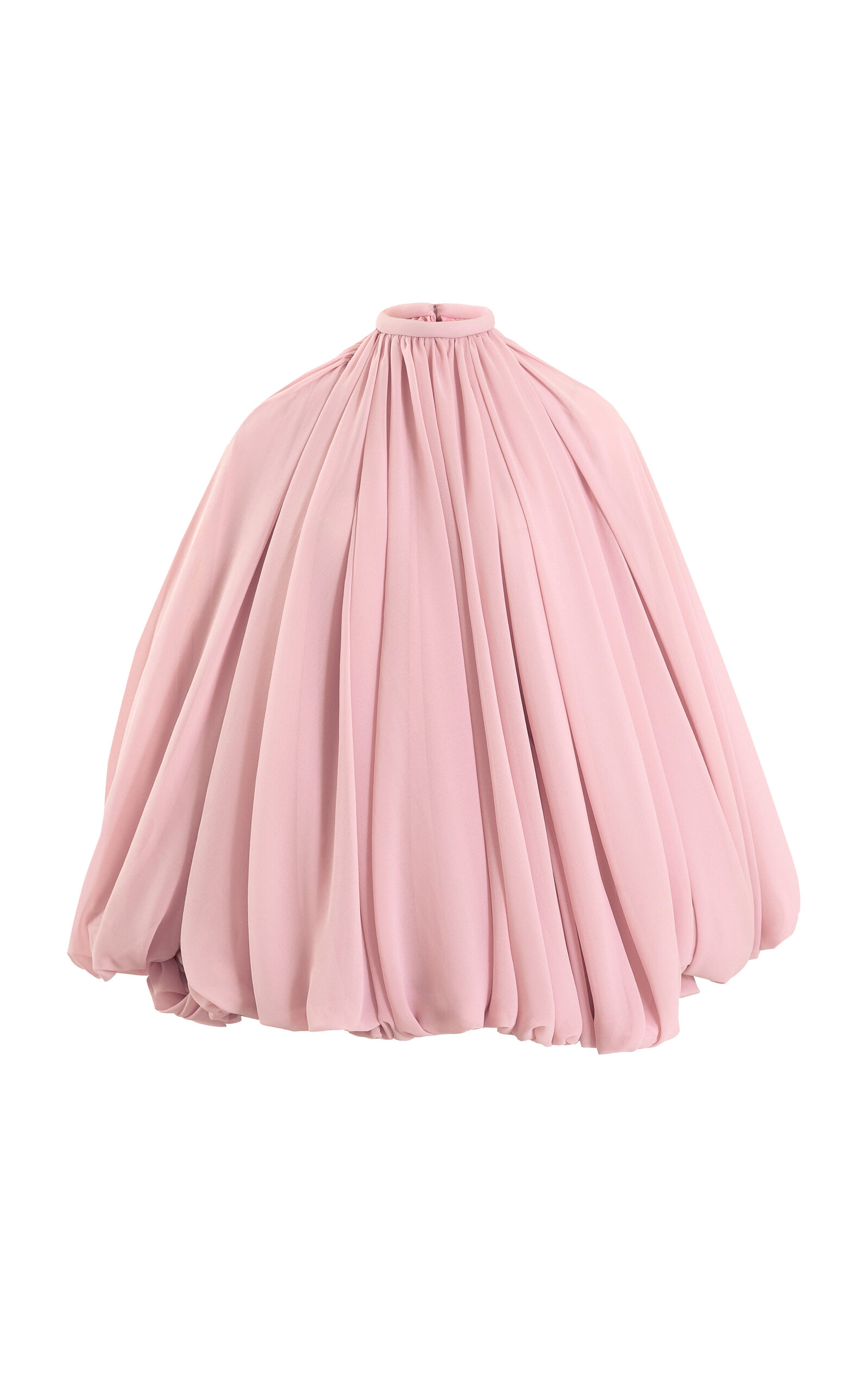 Yassmin Saleh Quietude Silk Mini Dress In Pink