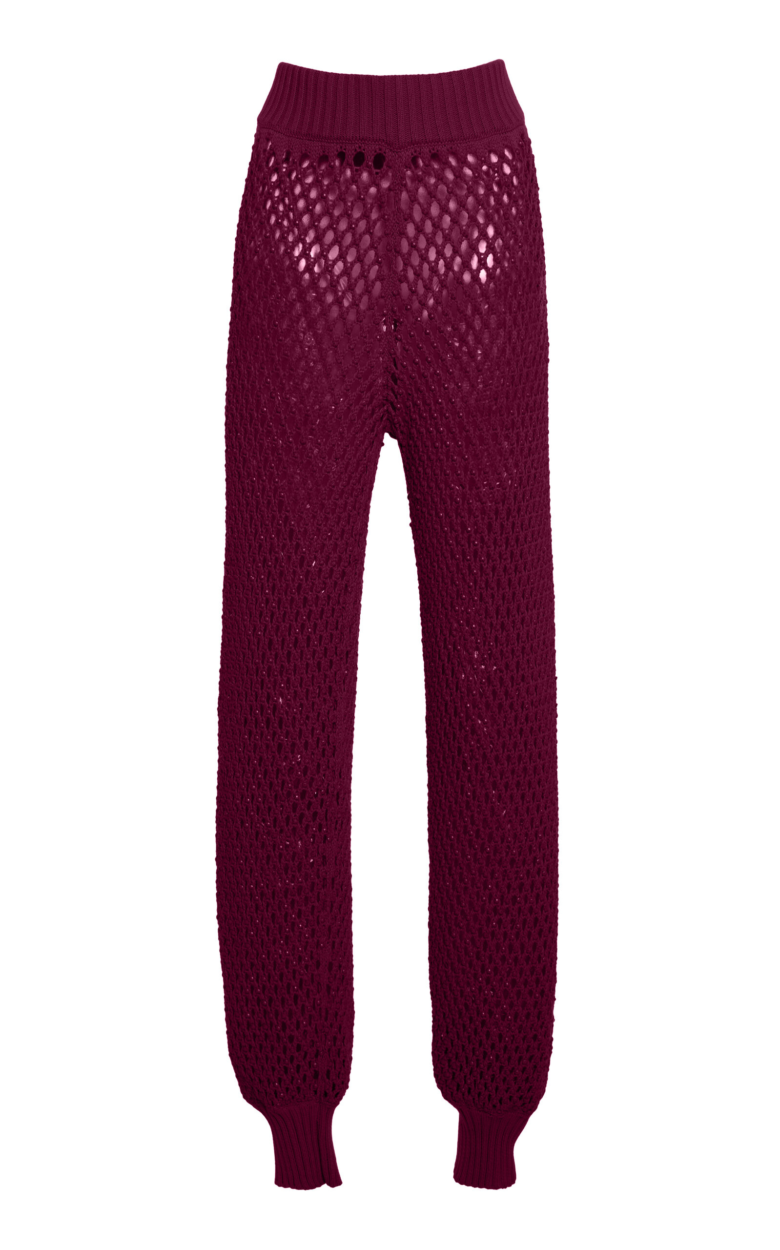 Diotima Antilles Cotton-Blend Pants - Burgundy