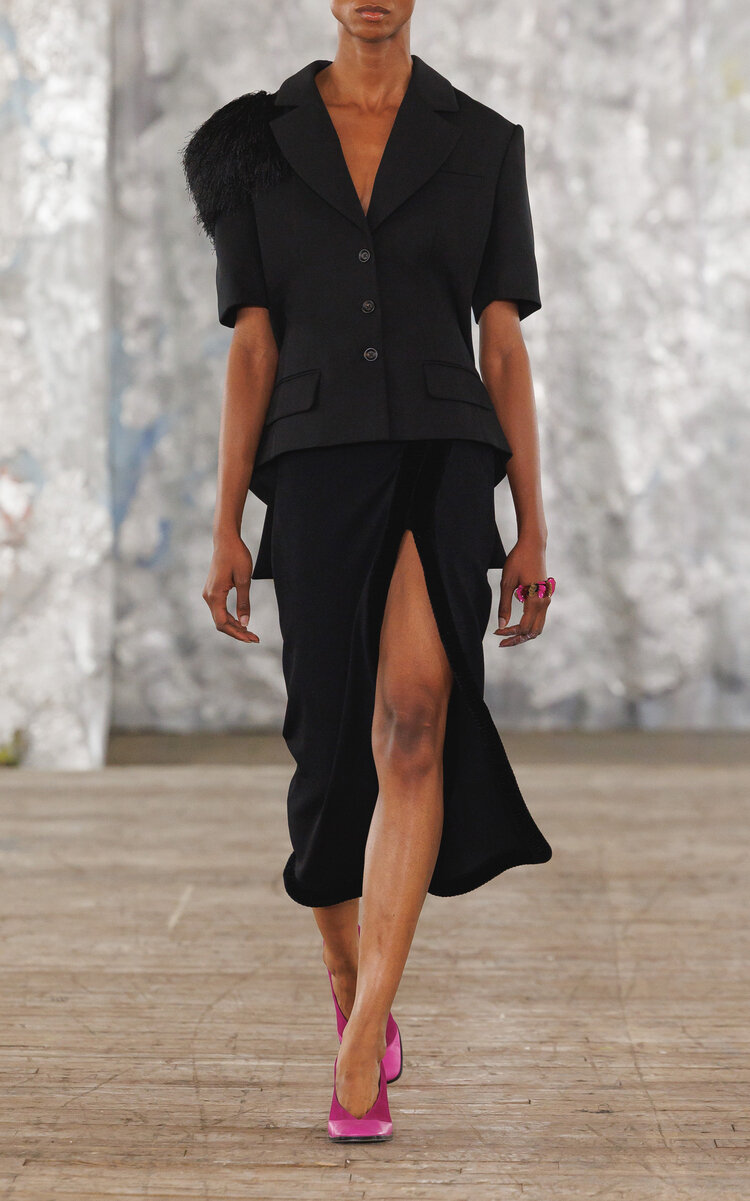 Diotima Bookman Wool Blazer - Black