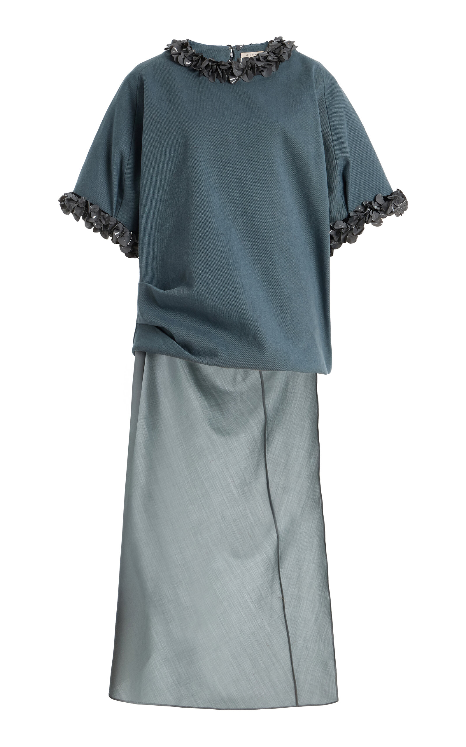Diotima Burro Beaded Cotton Top