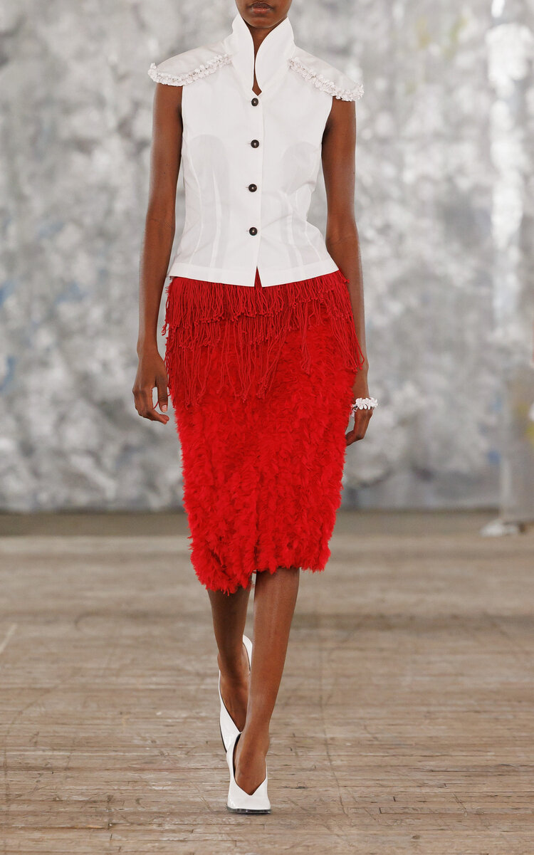 Diotima Lotta Cotton Top - White