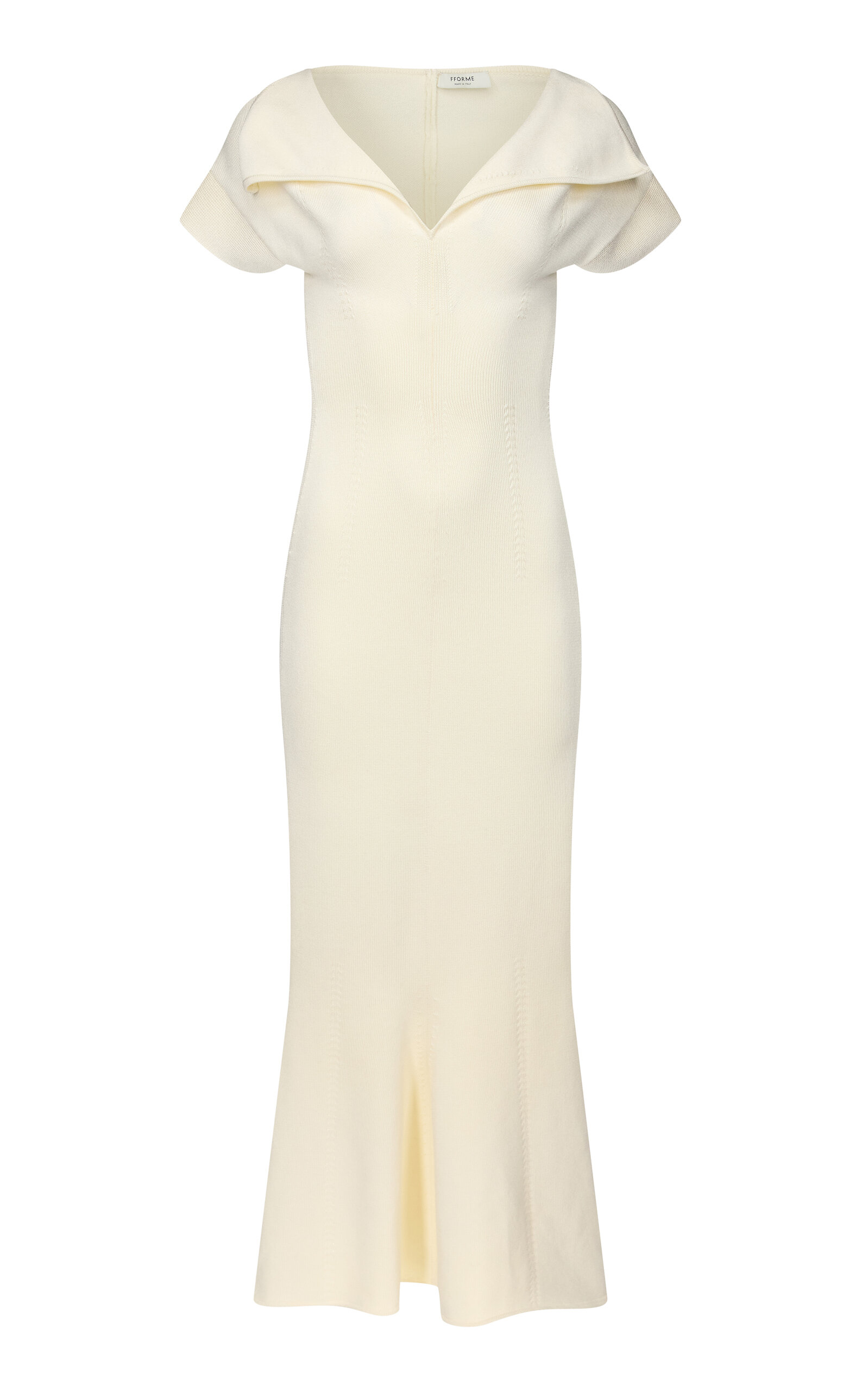 FFORME Zaria Cotton-Blend Knit Dress
