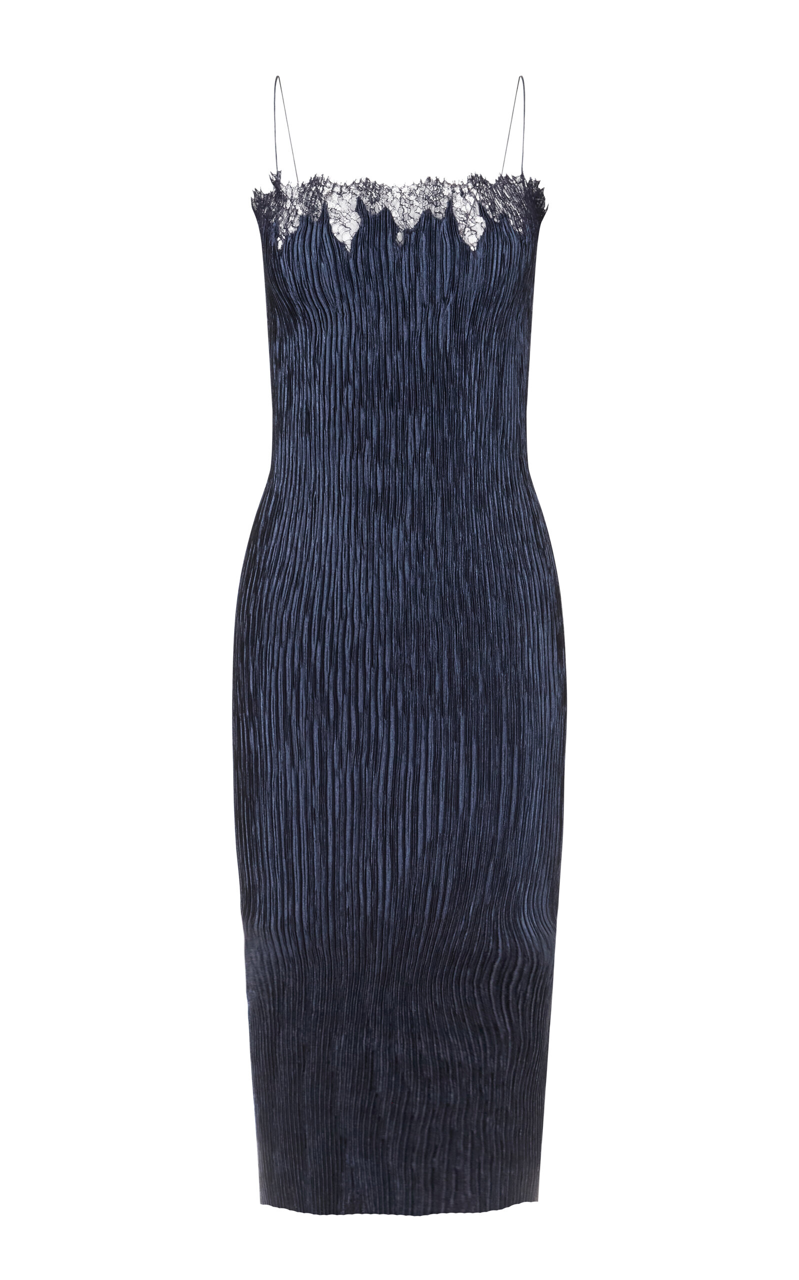 FFORME Lumi Lace-Detailed Pleated Dress - Women's Clothing