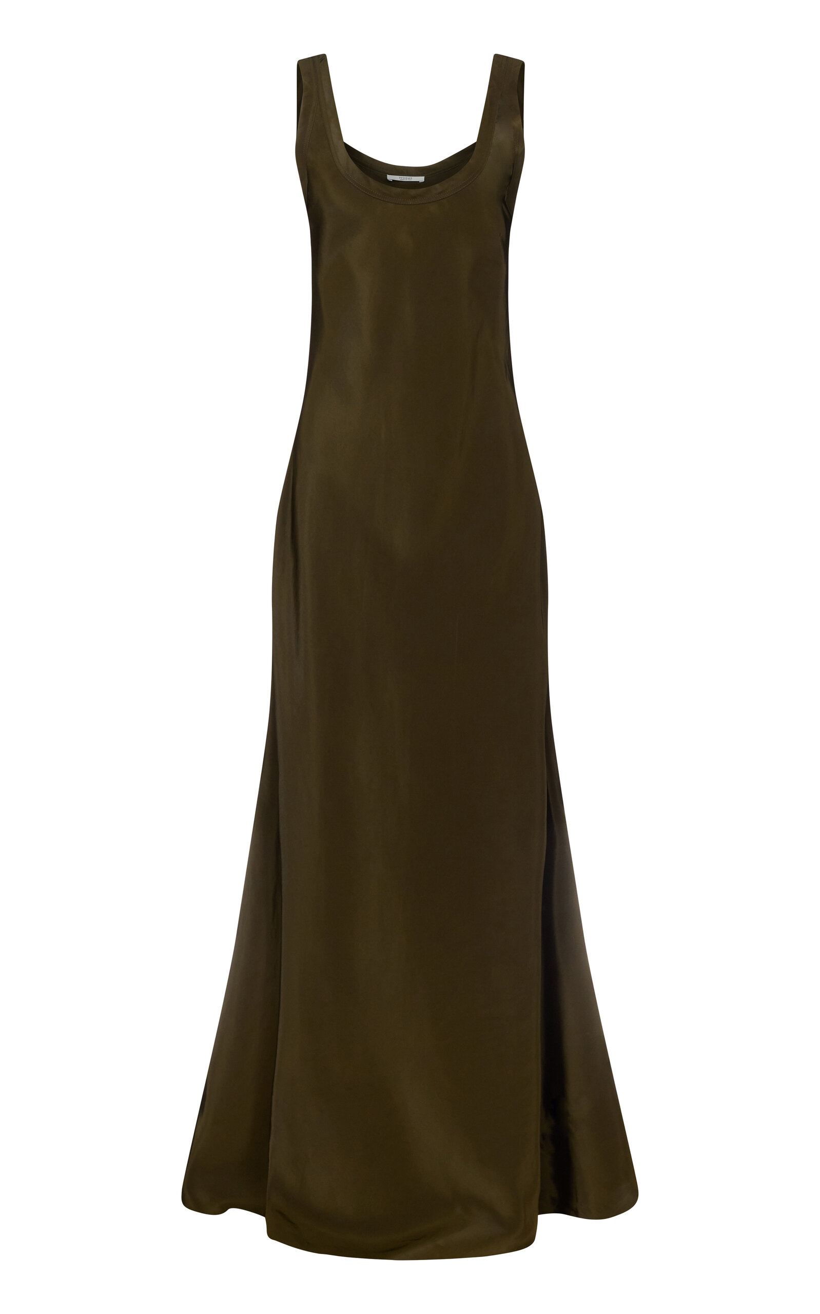 FFORME Anwen Liquid Tank Dress - Dark Green