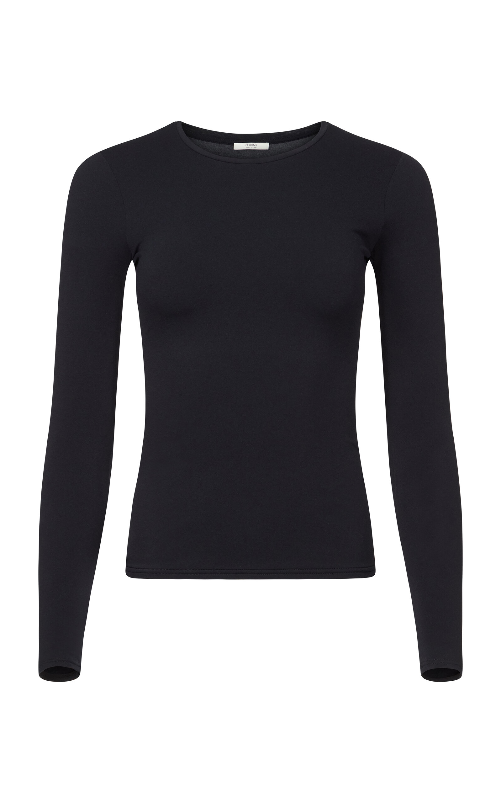 Fforme Carline Crewneck T-shirt In Black