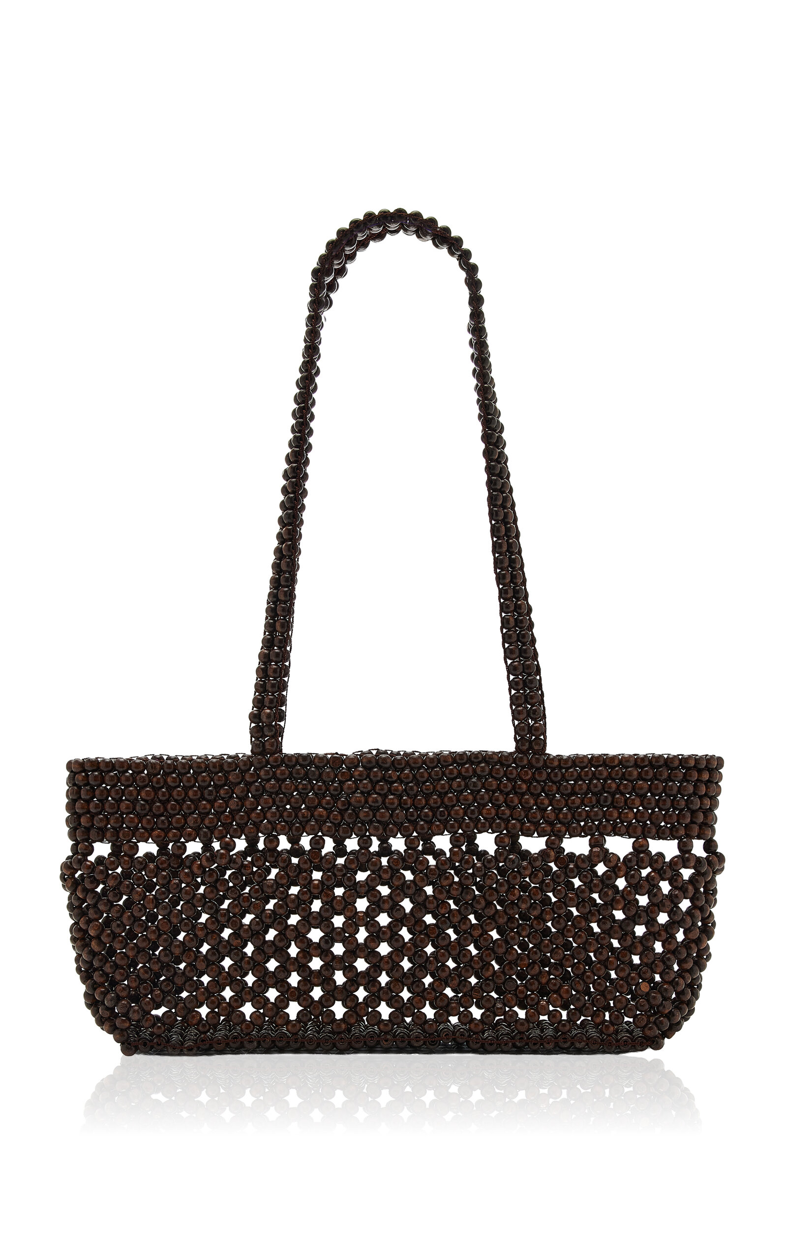 Cordera Wood-Beaded Mini Bag - Moda Operandi