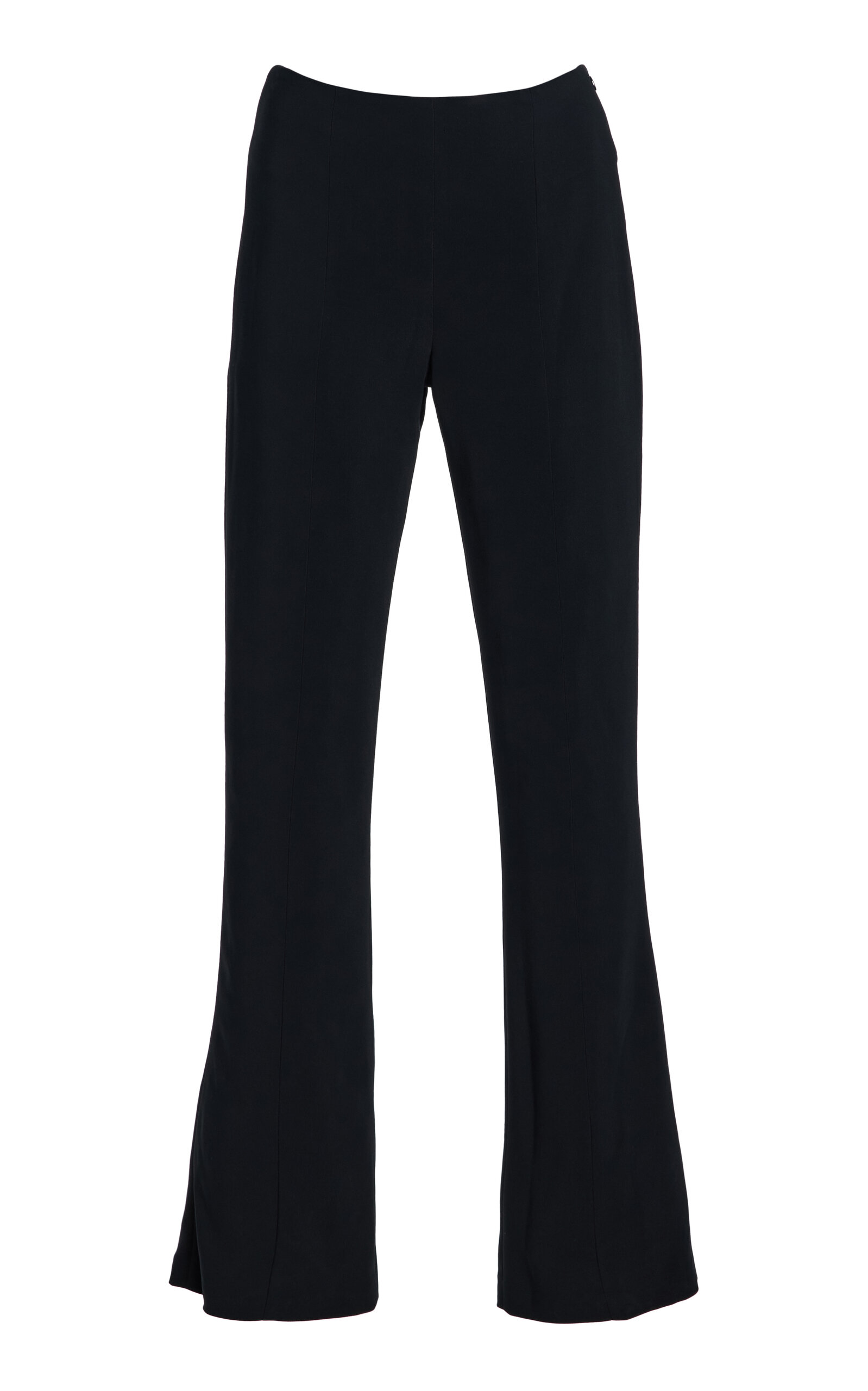 Ashlyn Cade Kick Flare Tailored Pants In Black
