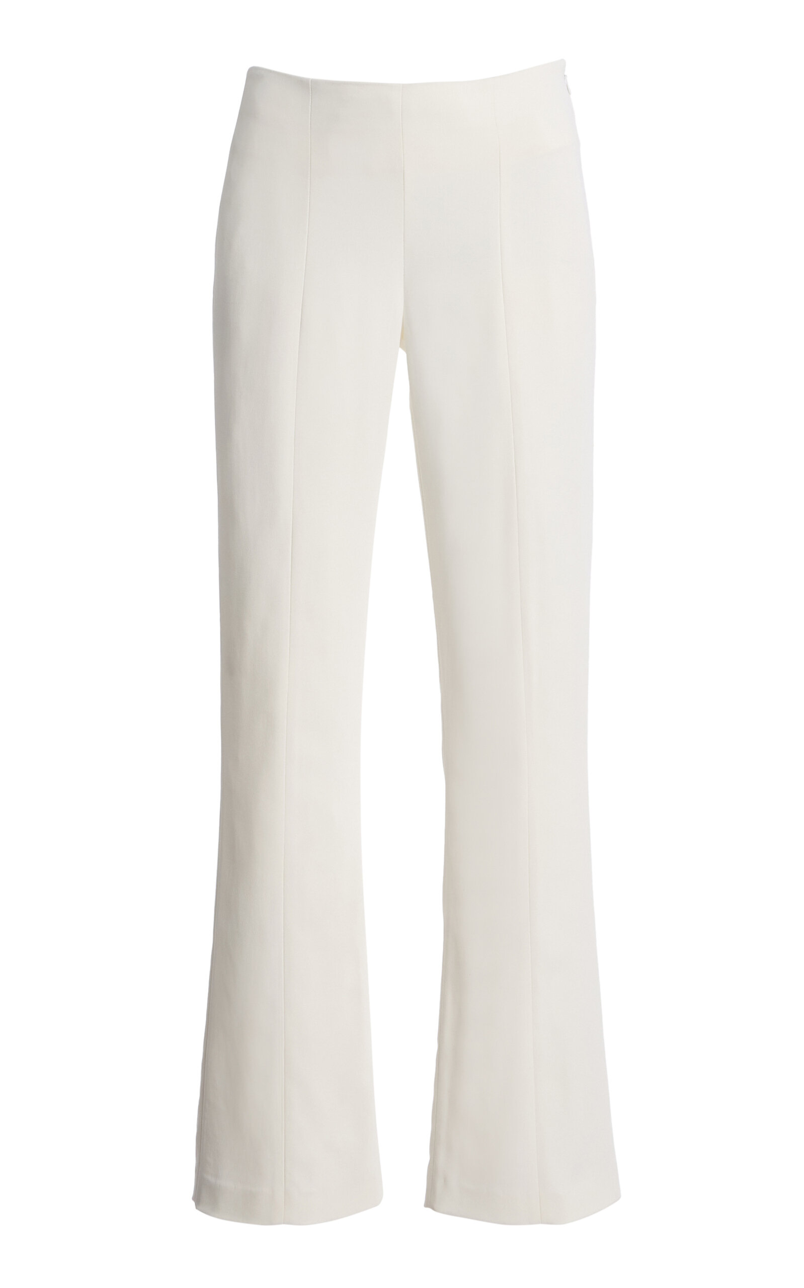 Ashlyn Cade Kick Flare Tailored Pants In White
