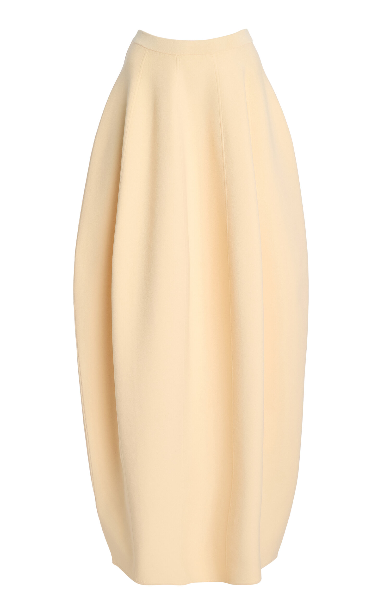 Ashlyn Suzu Compact-Knit Maxi Skirt