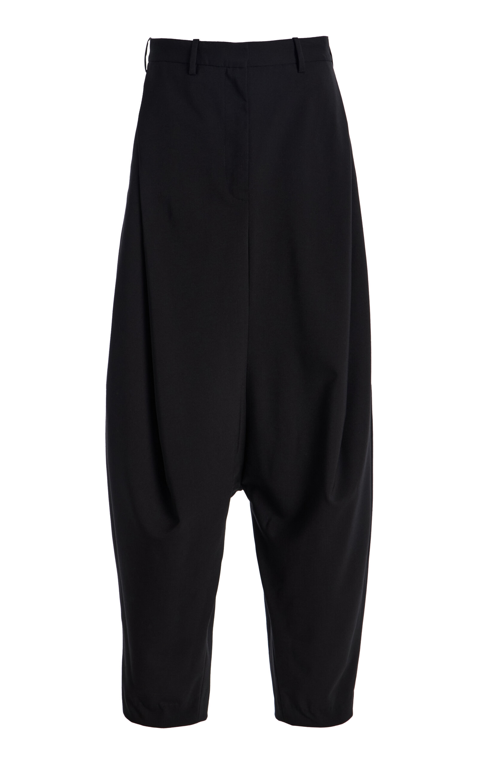 Ashlyn Fuyu Tailored Wool Pants - Black