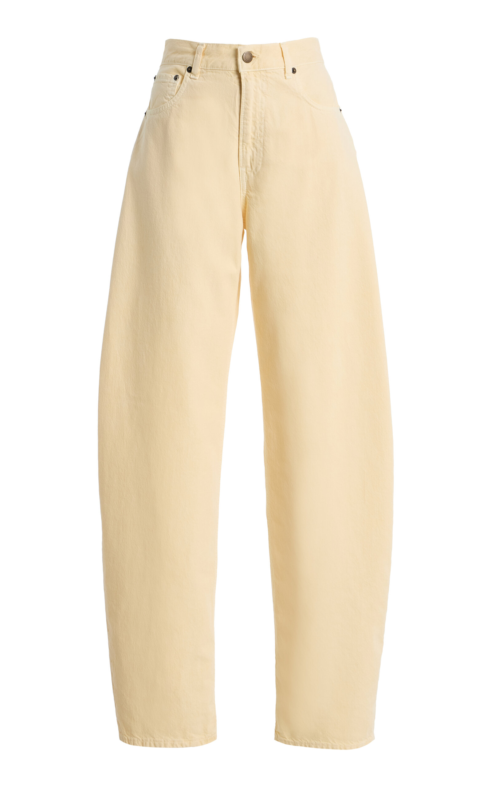 HAIKURE Bibi Cotton-Linen Twill 45 Mid-Rise Balloon-Leg Jeans