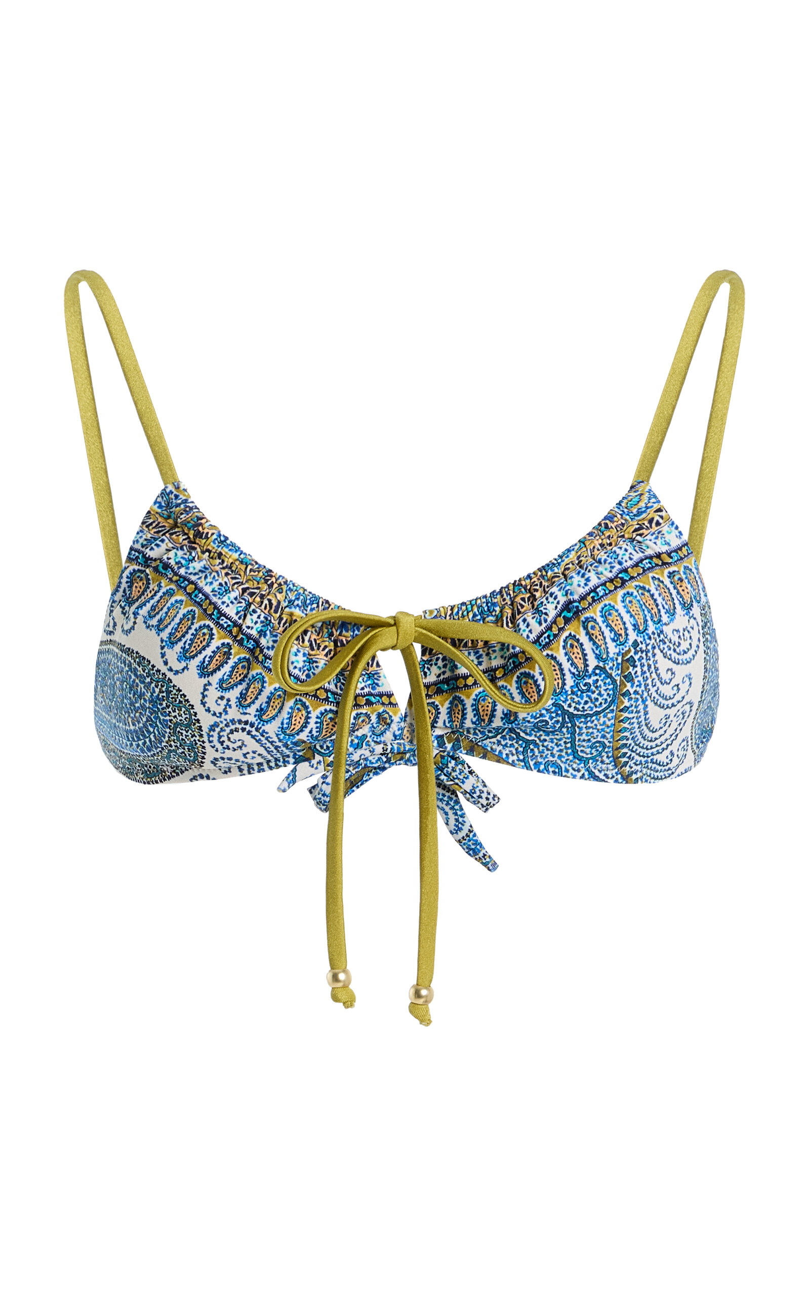 BOTEH Arcadia Paisley Gathered Bralette