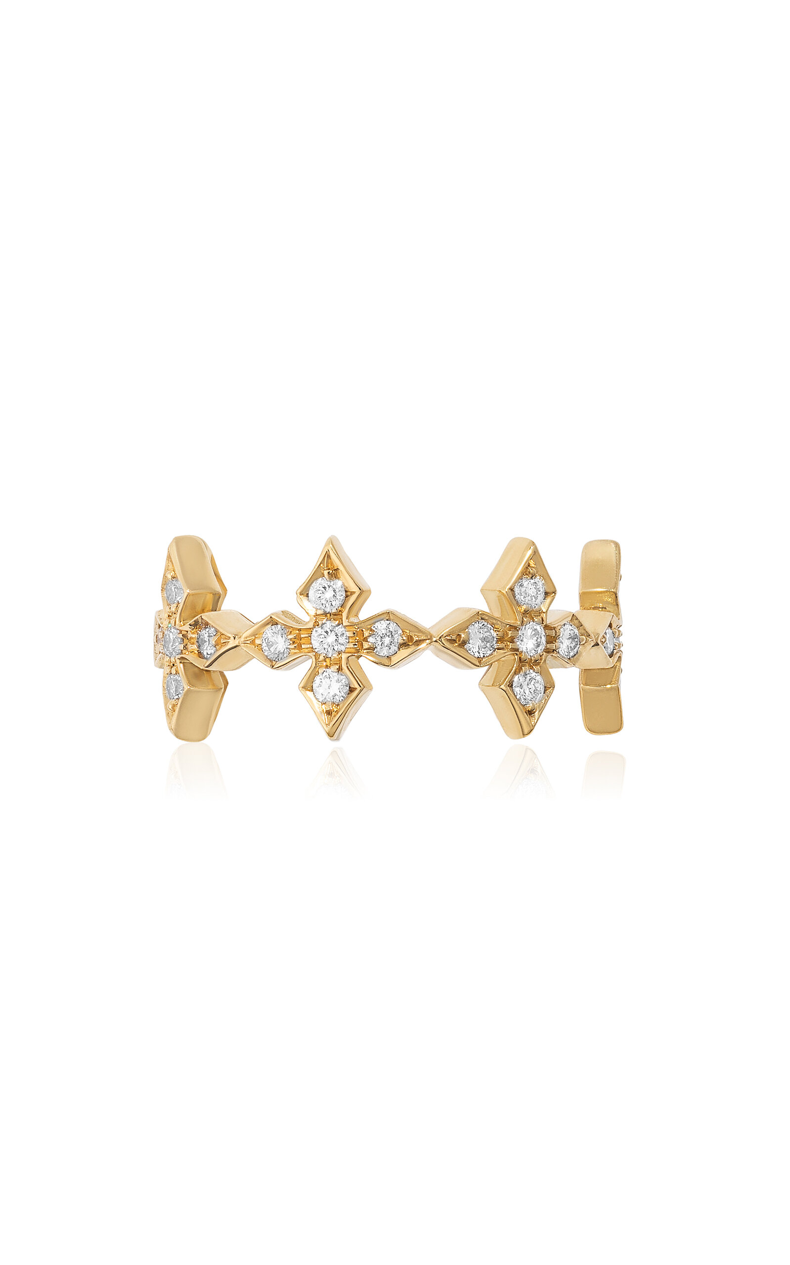 Renato Cipullo Diamond Kindle Ring In Gold