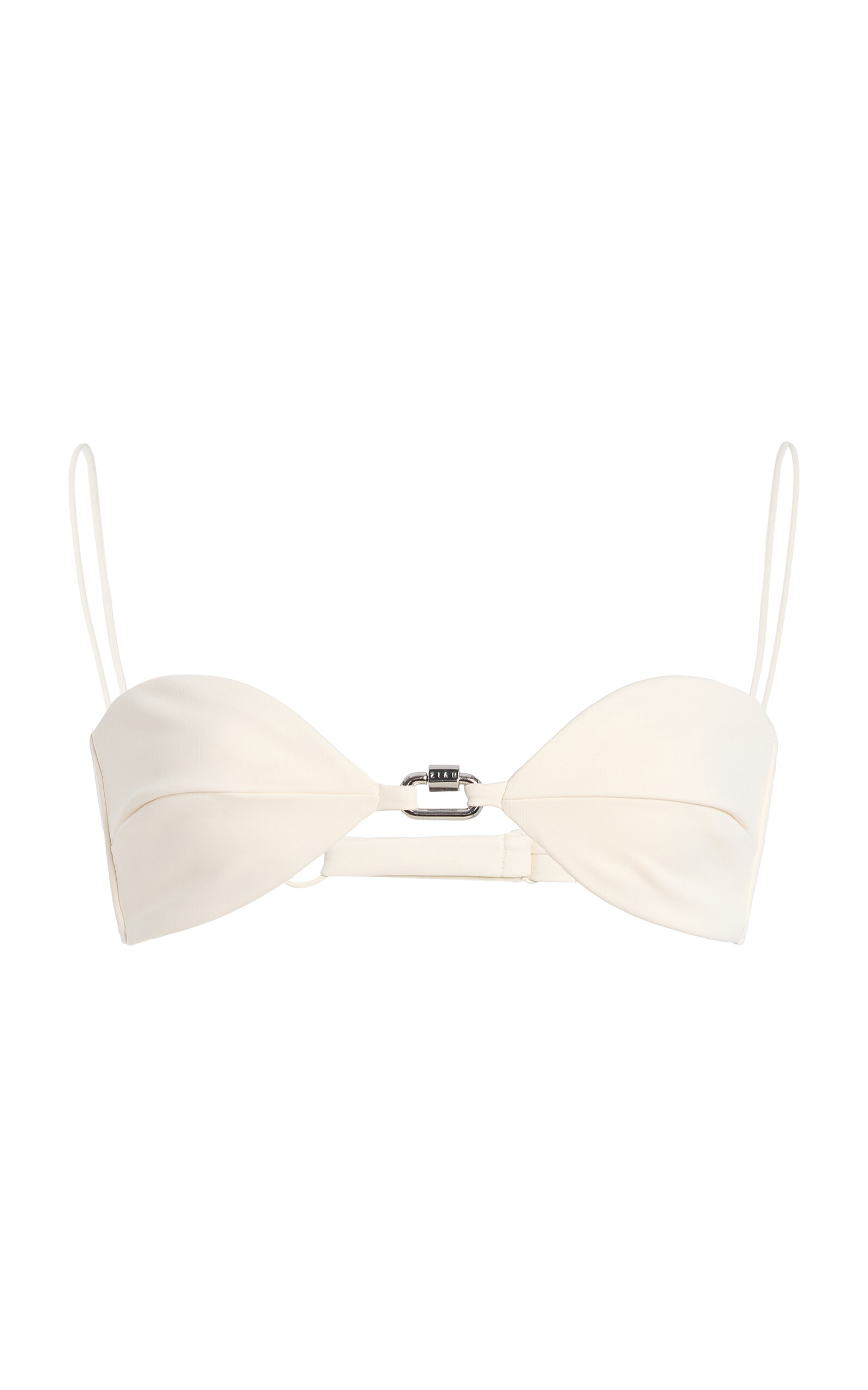 Ziah Bravissimo Hardware Bikini Top In White