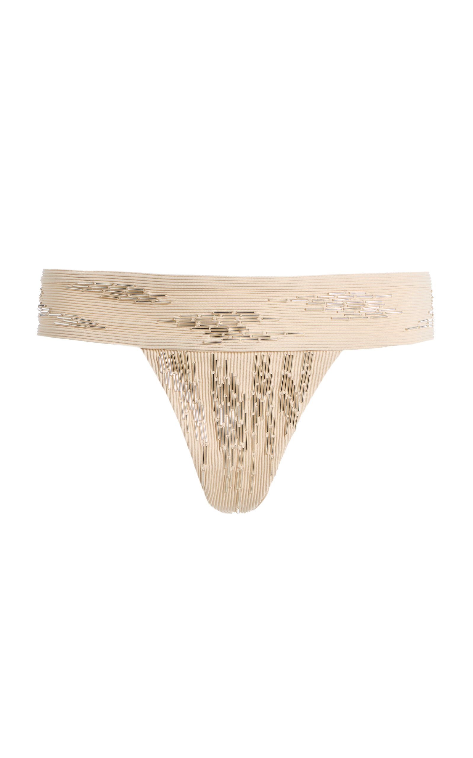 Ziah Embroidered Hipster Bikini Bottom