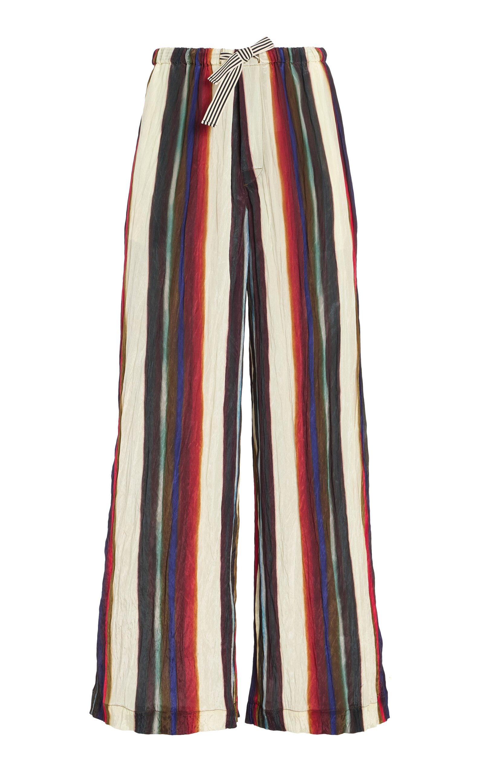 Christopher John Rogers Morris Stripe Relaxed Pants In Multi
