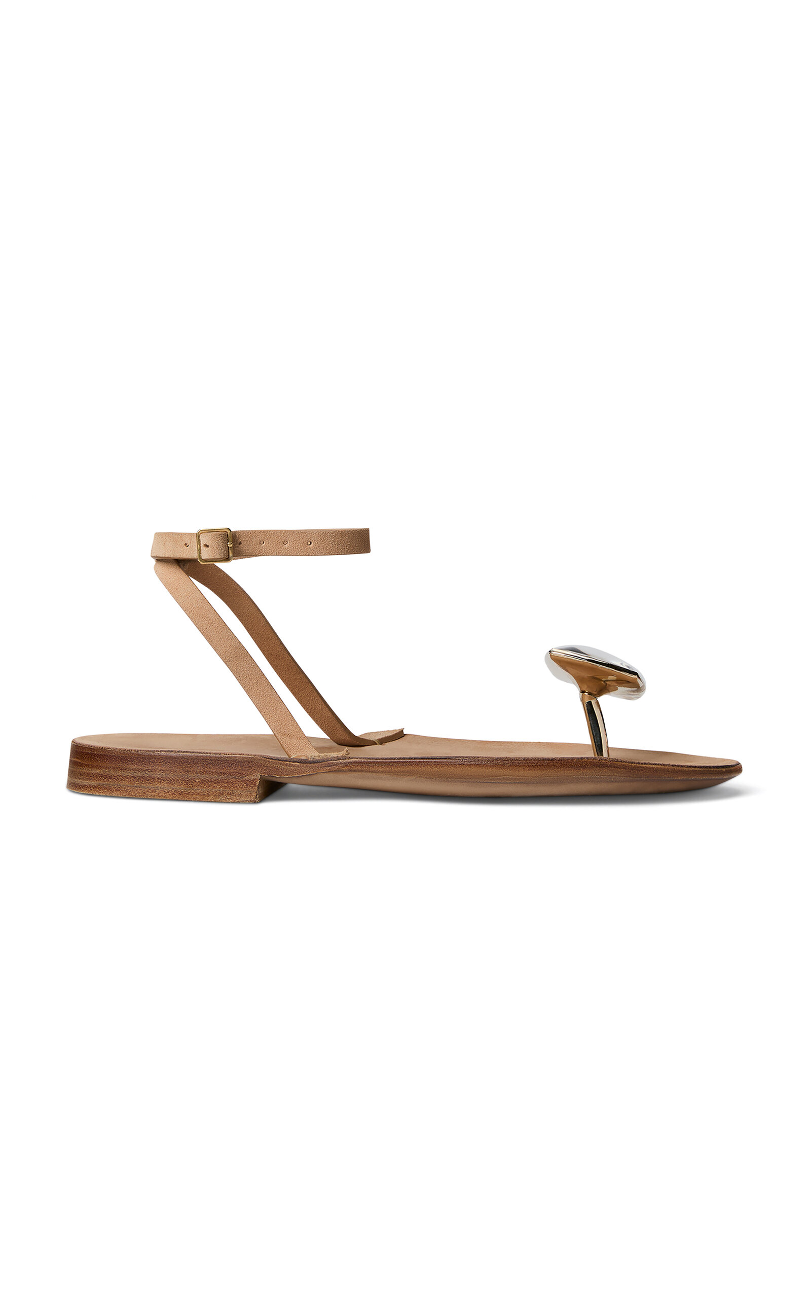 Calvin Klein Collection Pollon Thong In Brown