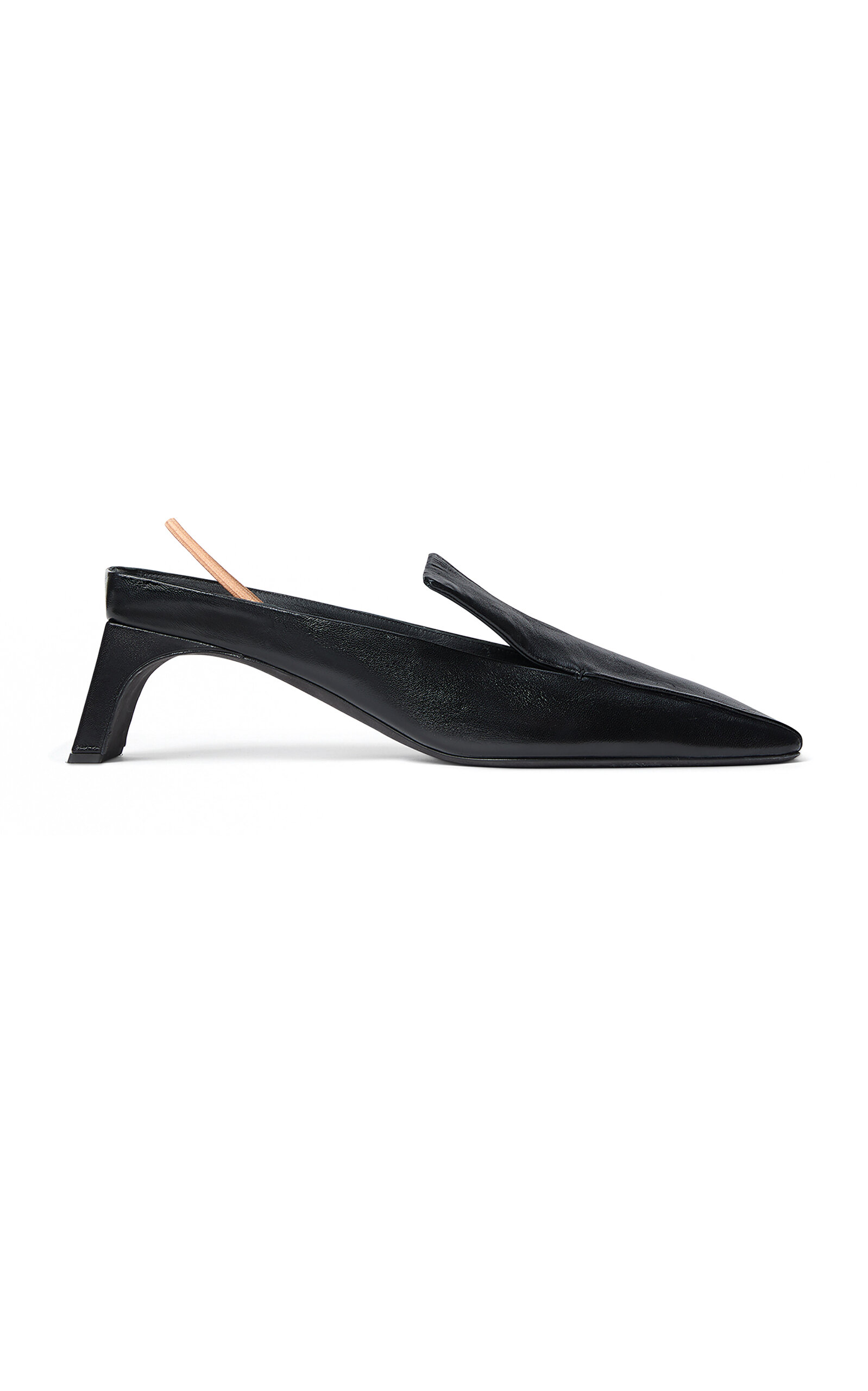 Calvin Klein Collection Cleo Loafer Kitten In Black