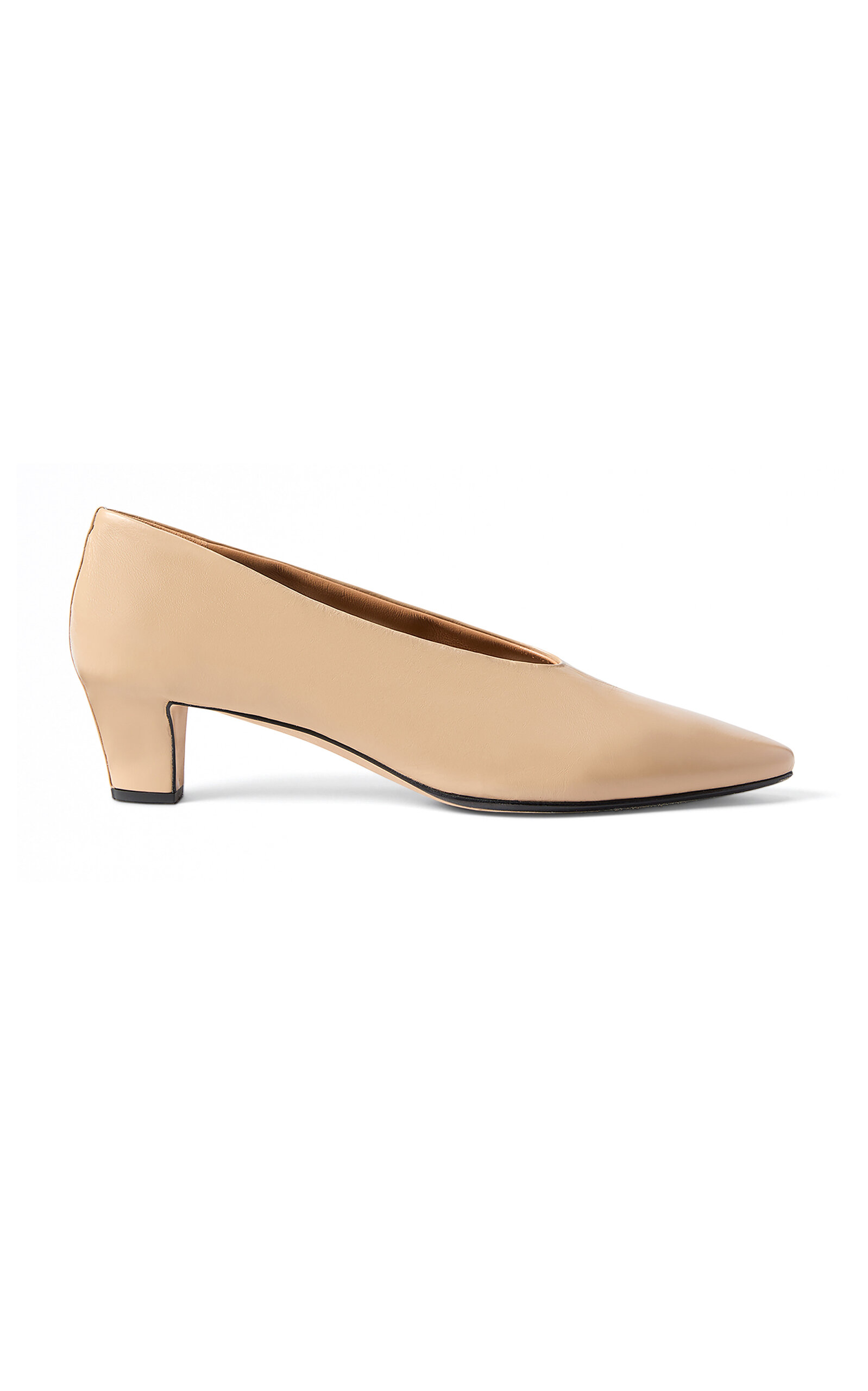 Calvin Klein Collection Bri Pump In Brown