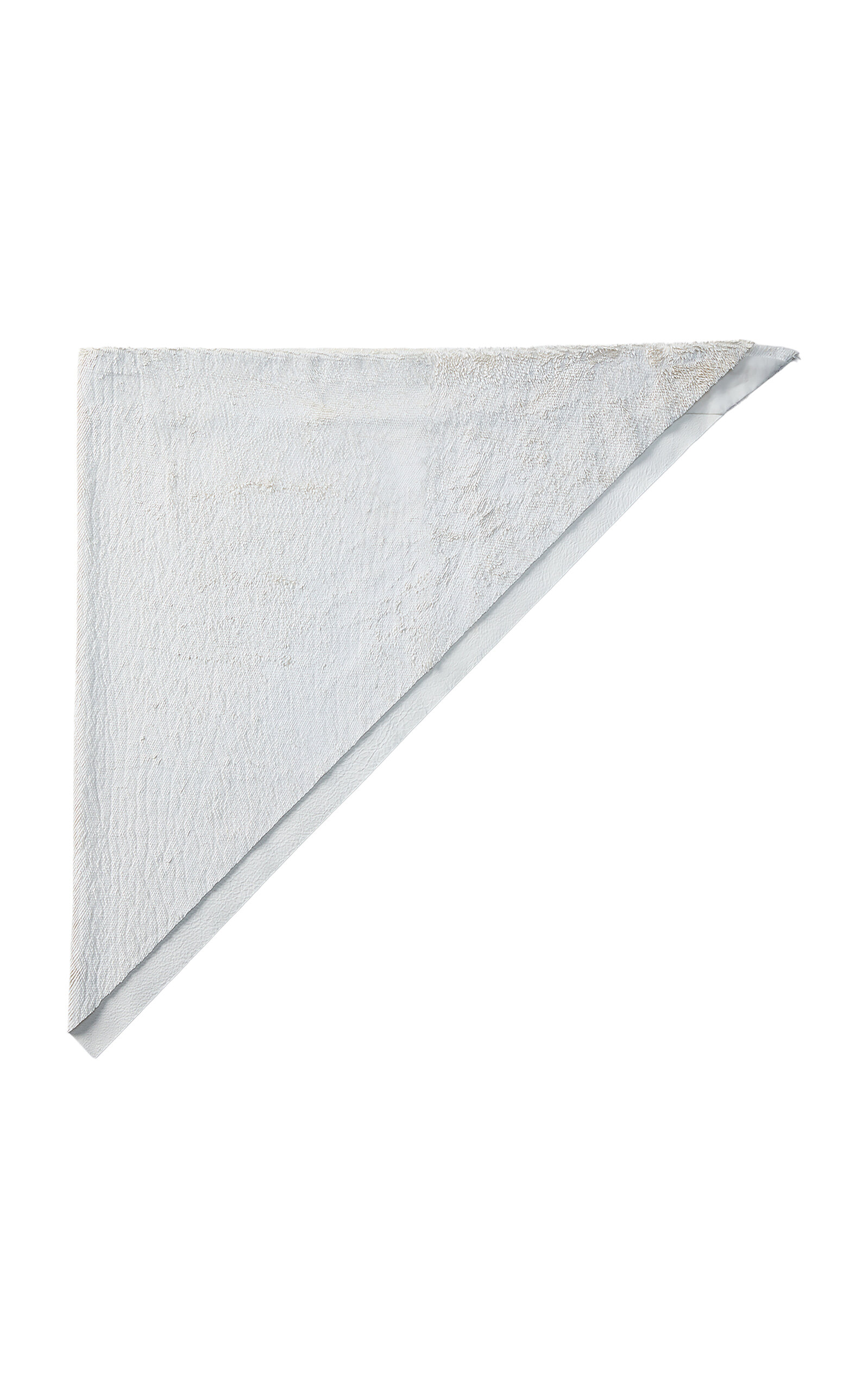 Calvin Klein Collection Headscarf In Gray