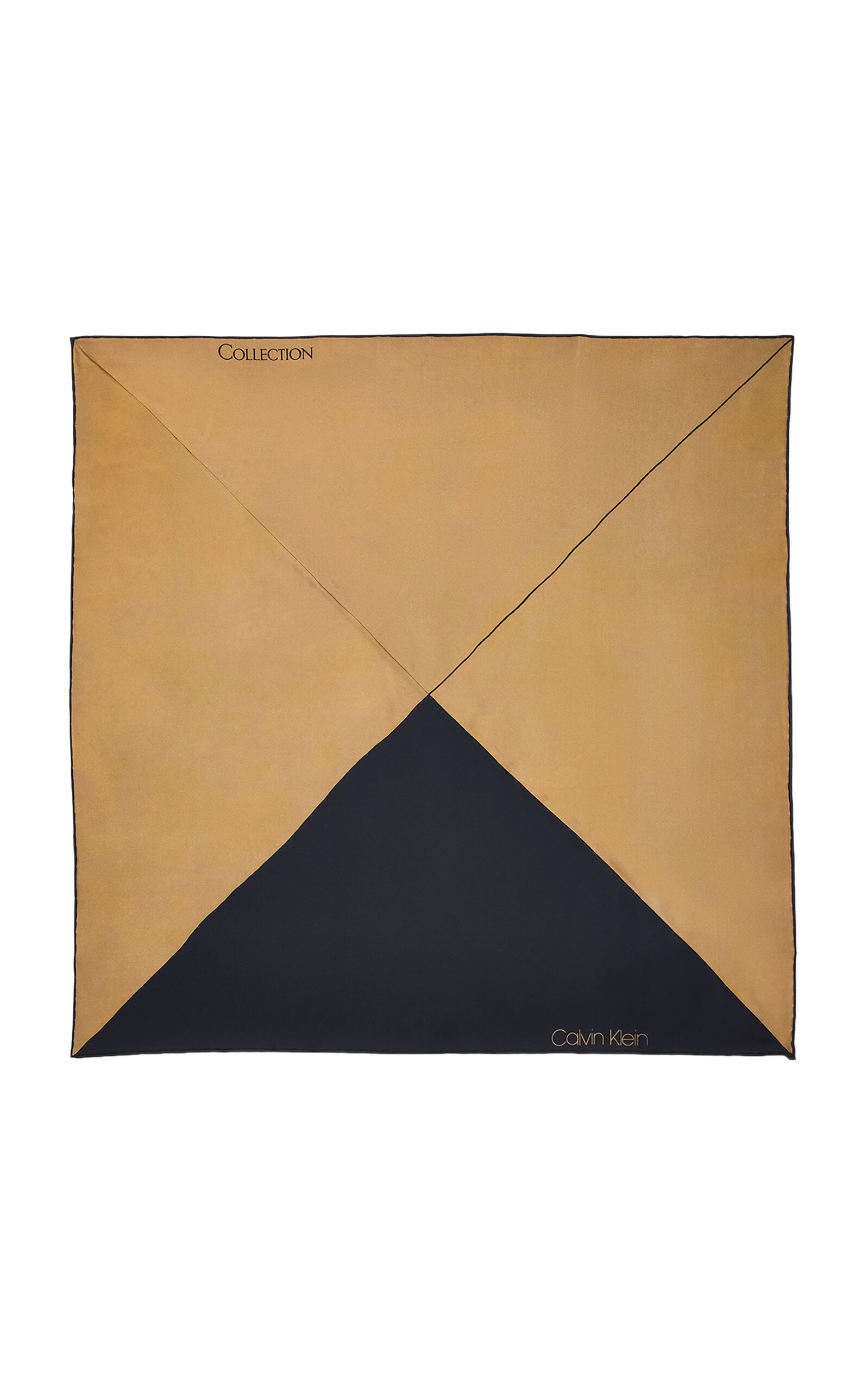 Calvin Klein Collection Headscarf In Brown