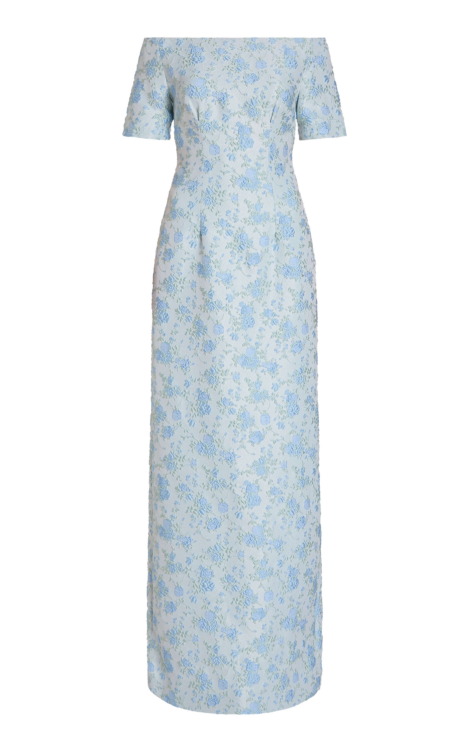 Markarian Gilda Brocade Column Gown - Multi