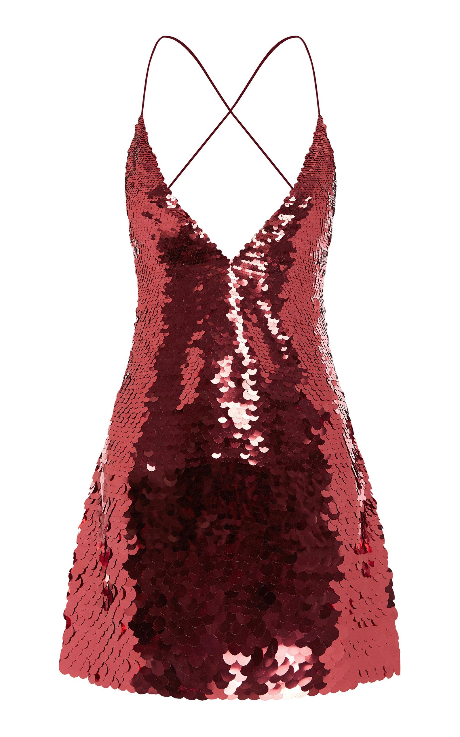 Alex Perry Sequined Mini Dress In Pink