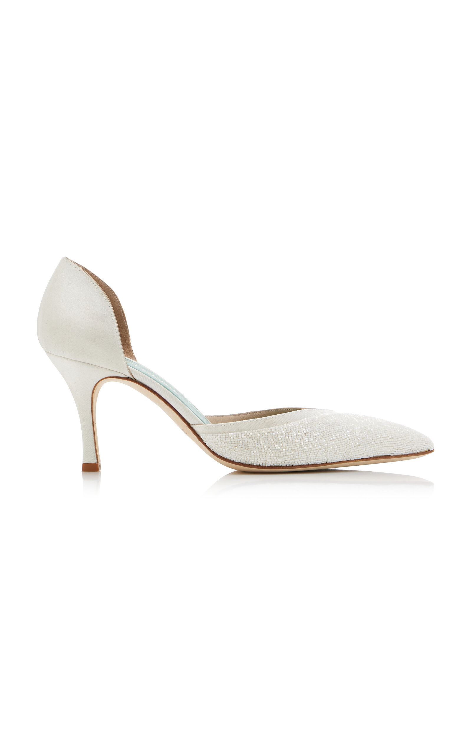 Wiederhoeft Florrie for Wiederhoeft Salon D’Orsay Pump - White