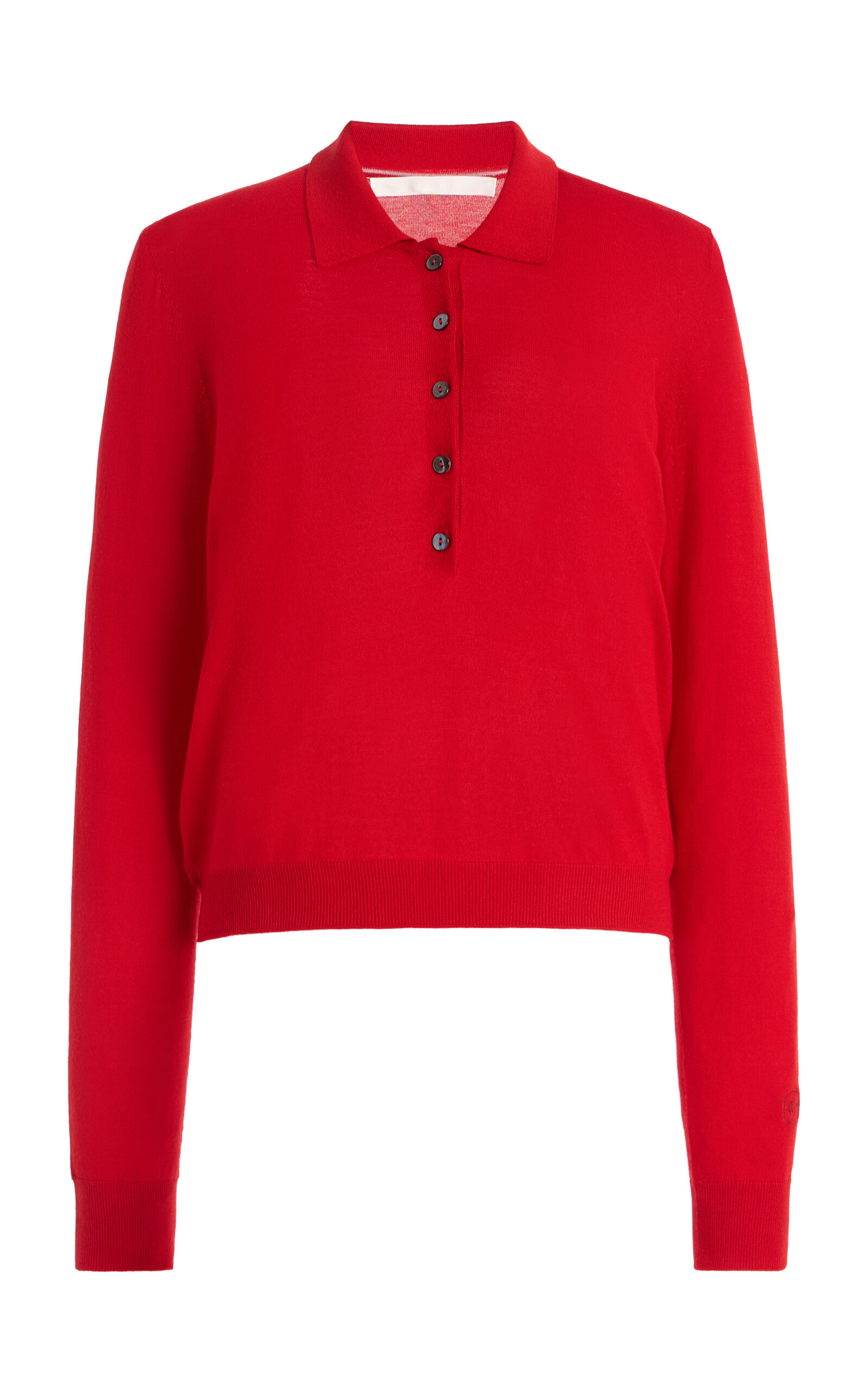 RÙADH The Dea Wool Polo Shirt