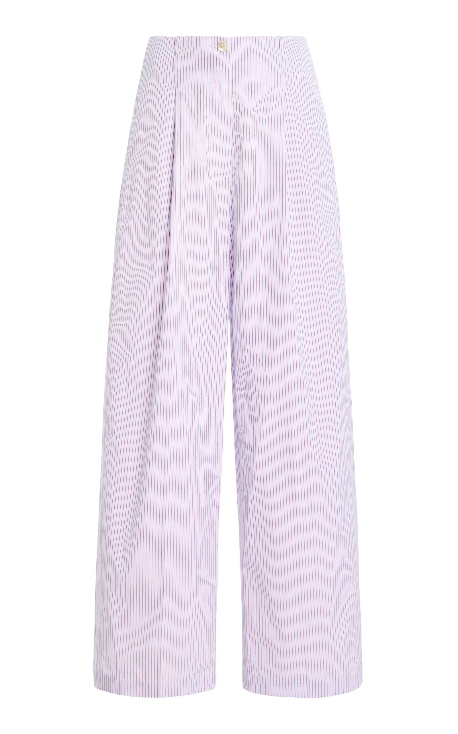 RÙADH The Dean Striped Cotton Pants