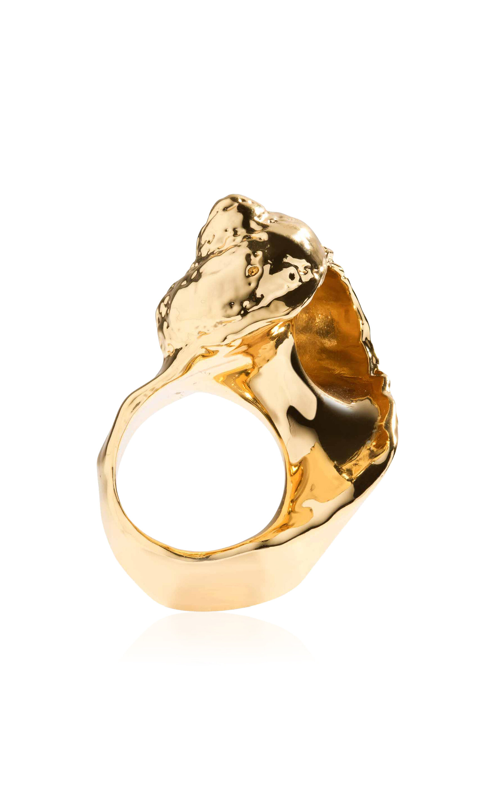 Demarson Shell Gold-plated Ring