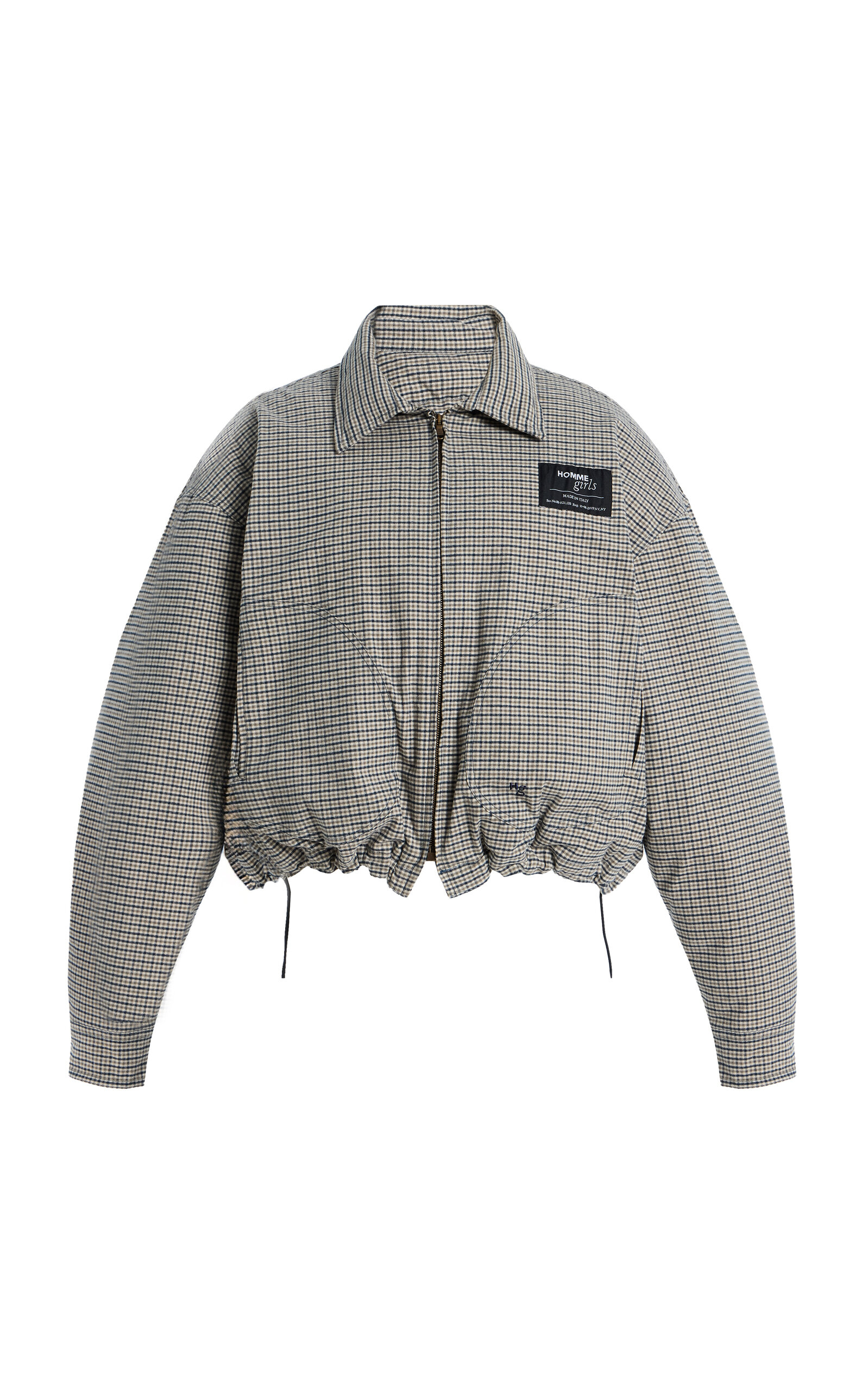 Hommegirls Cotton Down Coat In Multi