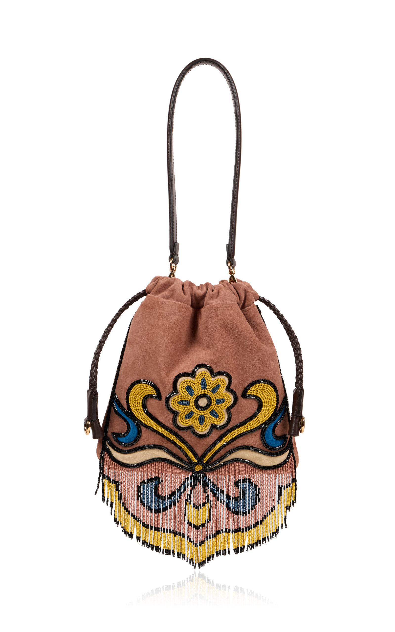 Etro Kalispera Small Fringed Bag