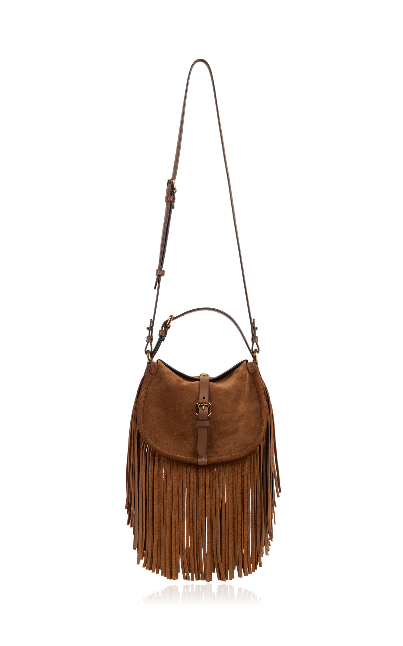 Etro Small Fringed Pony Crossbody Bag
