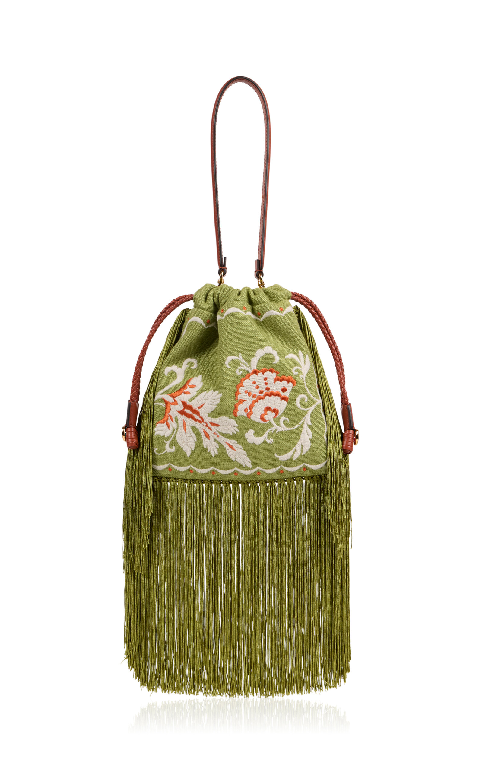 Etro Kalispera Small Fringed Shoulder Bag