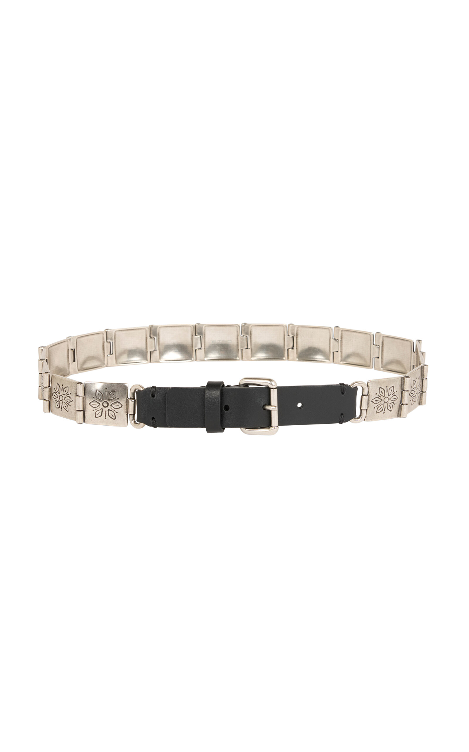 Etro Metal and Leather Belt - Women's Accessories