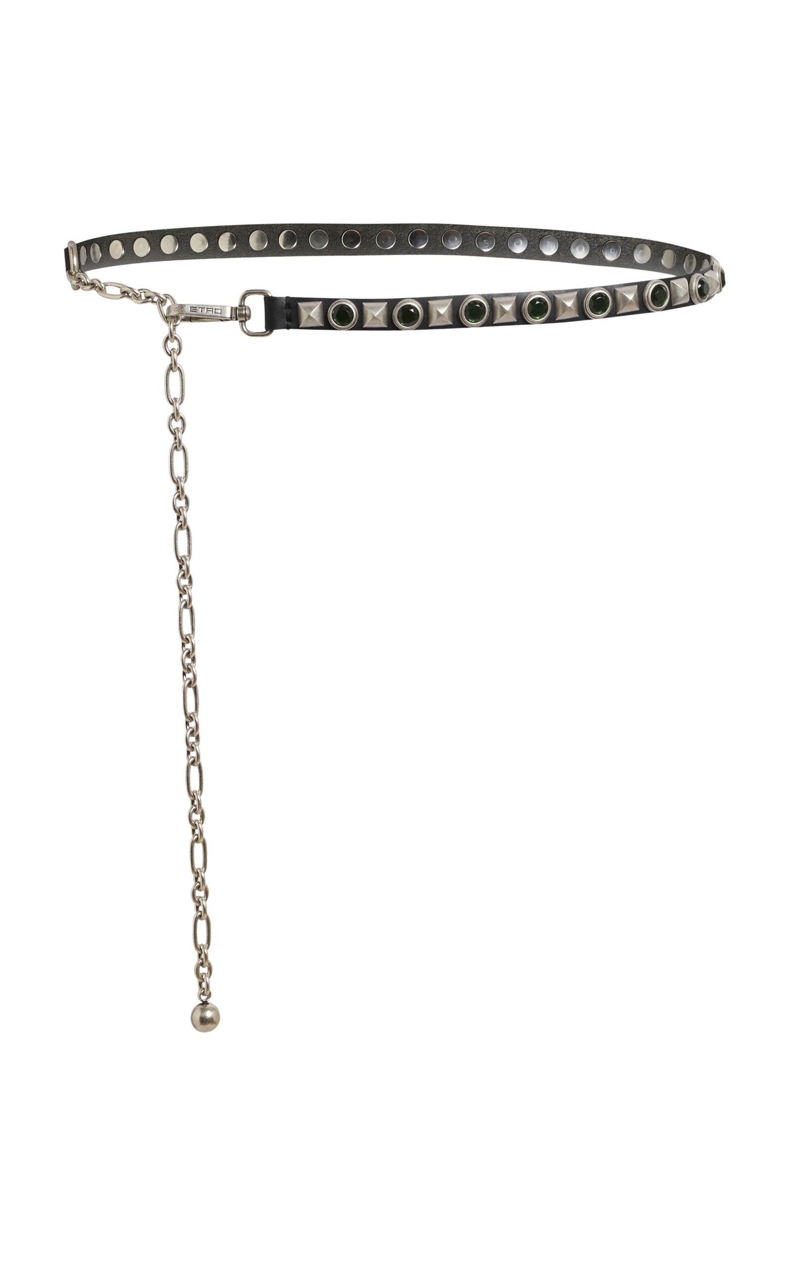 Etro Studded Belt - Black - XS