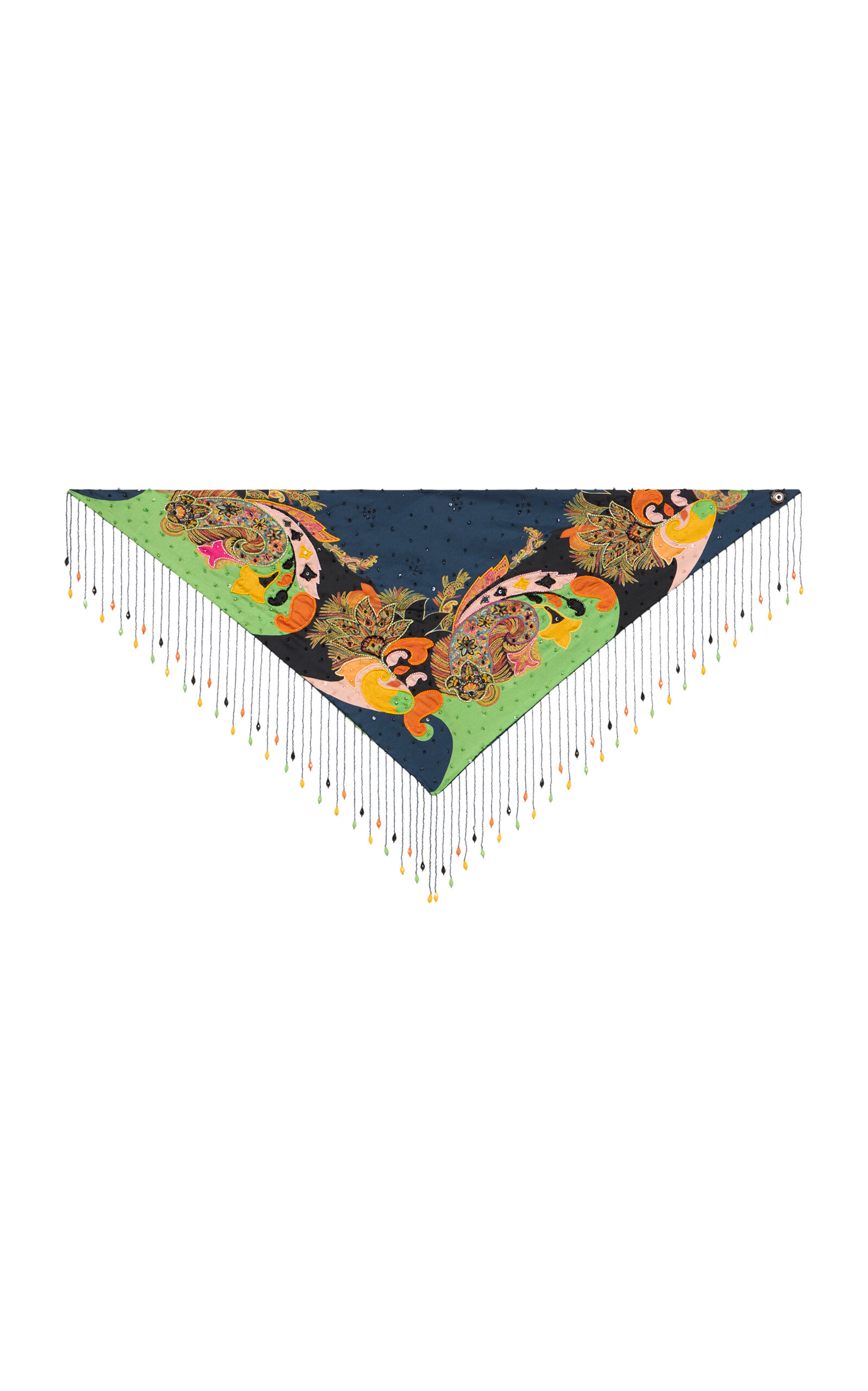 Etro Embroidered Bandana - Multi - OS